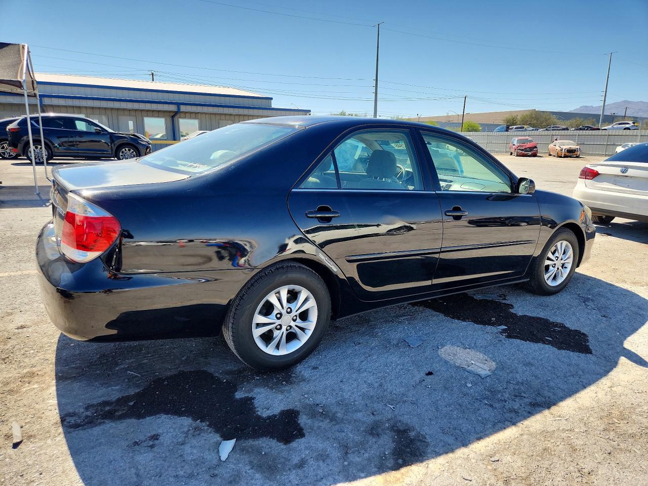 2006 Toyota Camry Le V6 Black vin: 4T1BF30K86U111113