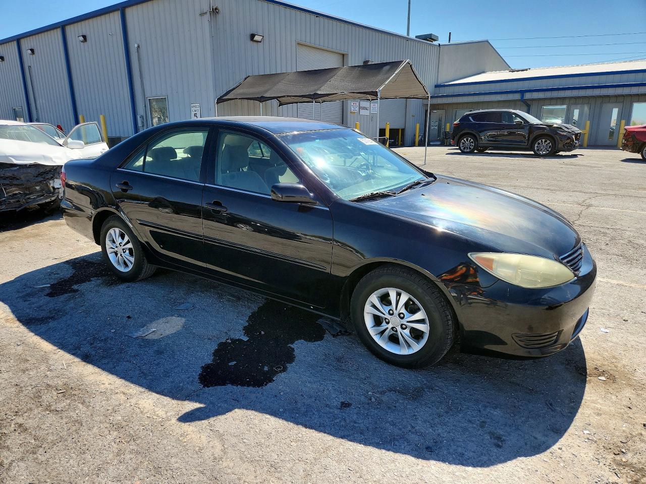 2006 Toyota Camry Le V6 Black vin: 4T1BF30K86U111113