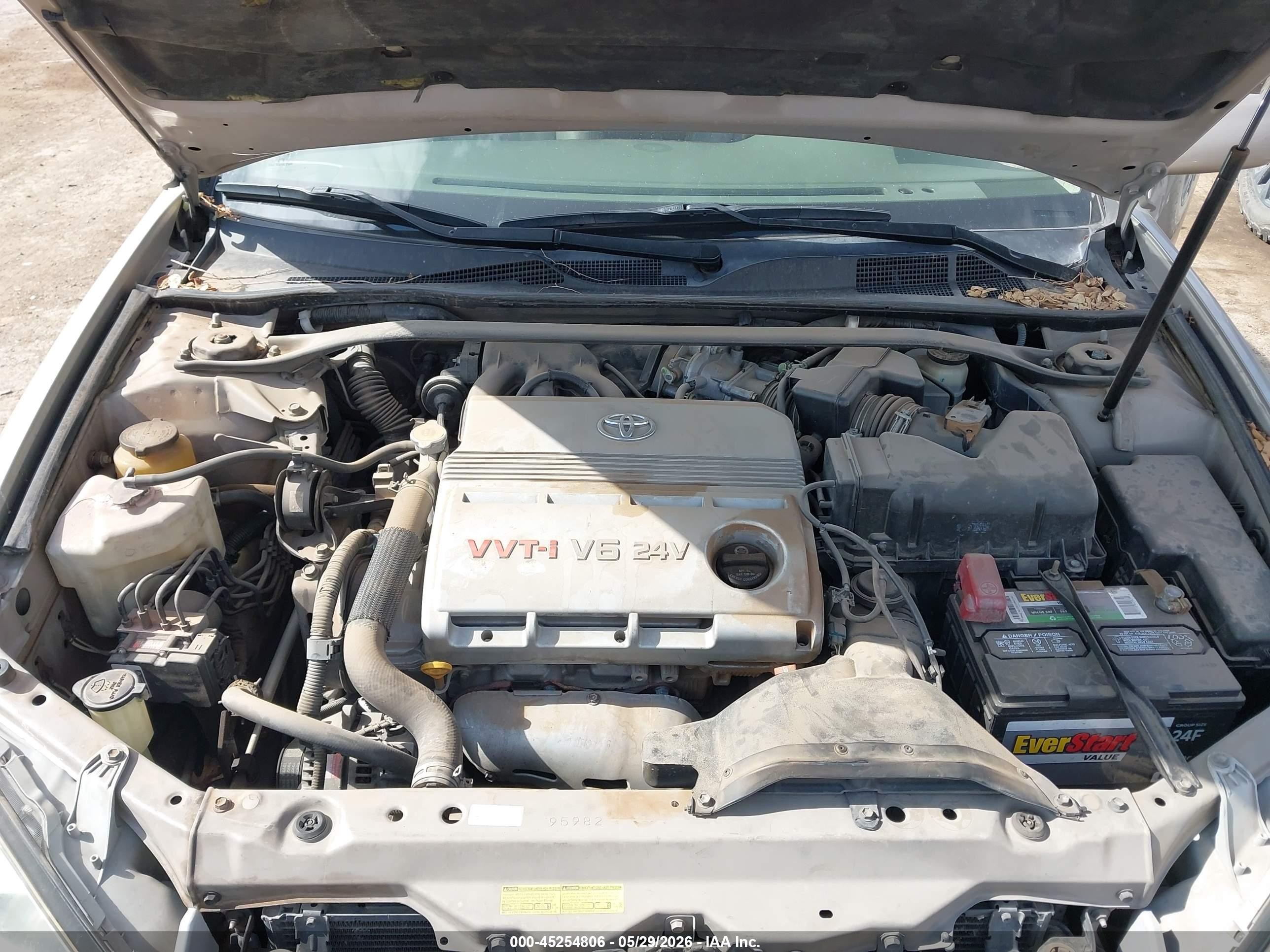 2006 Toyota Camry Xle V6 Бежевый vin: 4T1BF30K86U628640