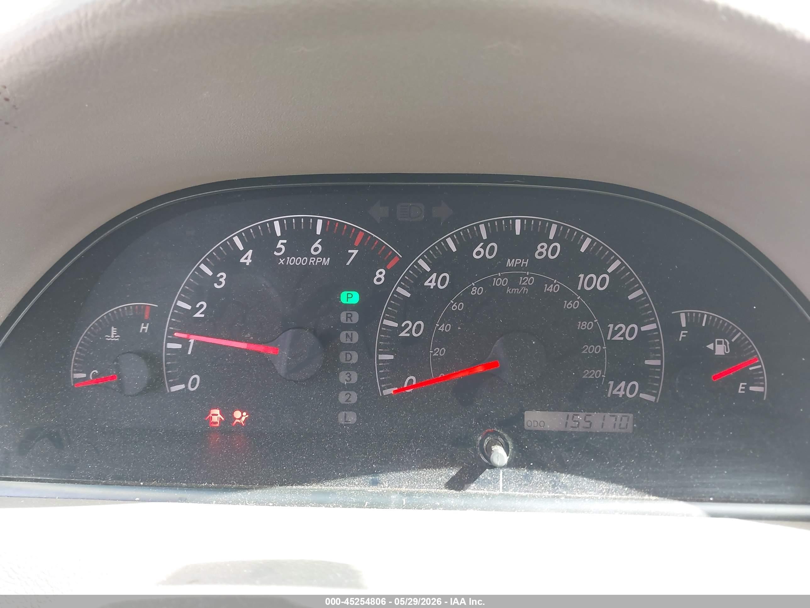 2006 Toyota Camry Xle V6 Бежевый vin: 4T1BF30K86U628640