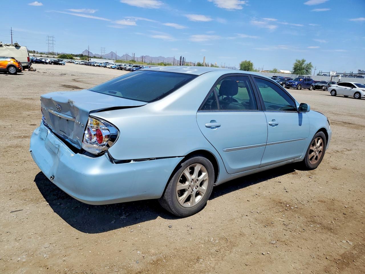 2006 Toyota Camry Blue vin: 4T1BF30K86U629013