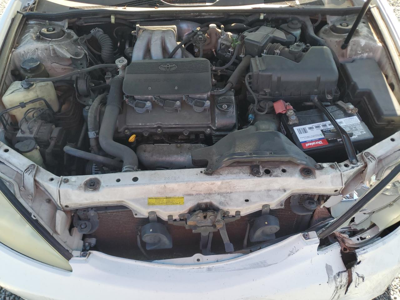 2002 Toyota Camry Xle V6 White vin: 4T1BF30K92U028784