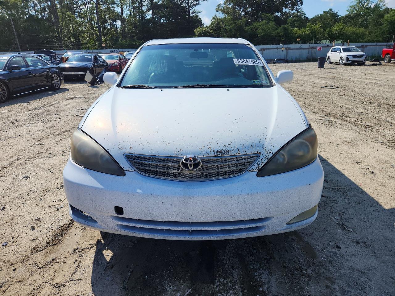 2002 Toyota Camry Se V6 White vin: 4T1BF30K92U500885