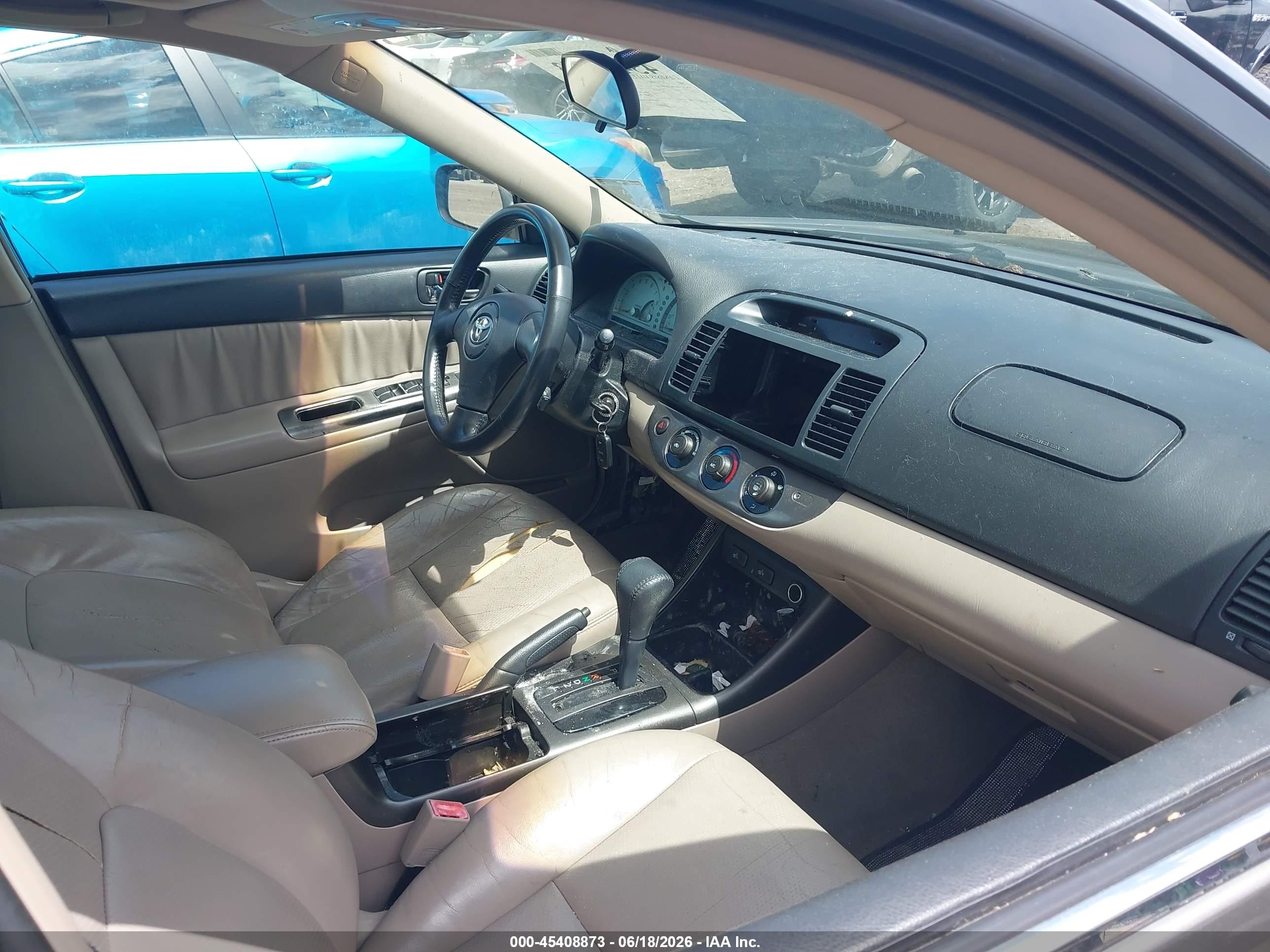 2002 Toyota Camry Se V6 Gray vin: 4T1BF30K92U540366
