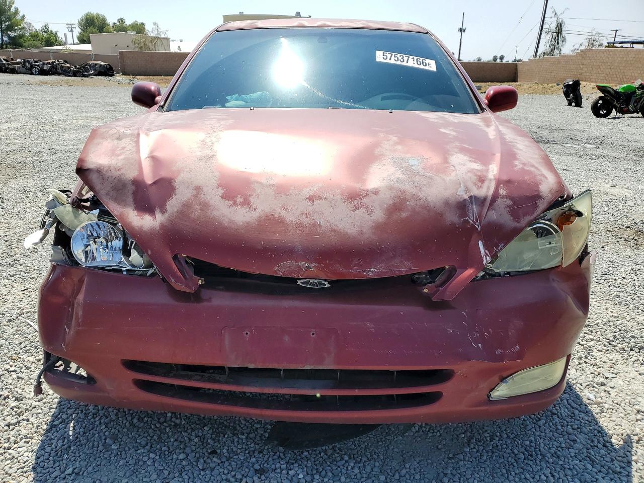 2003 Toyota Camry Xle V6 Burgundy vin: 4T1BF30K93U053668
