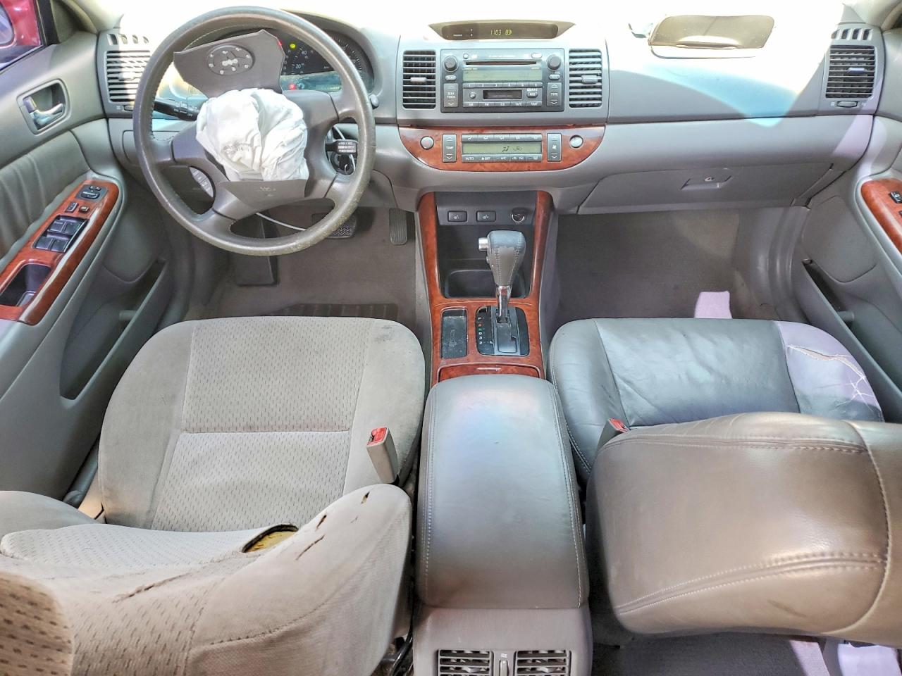 2003 Toyota Camry Xle V6 Burgundy vin: 4T1BF30K93U053668
