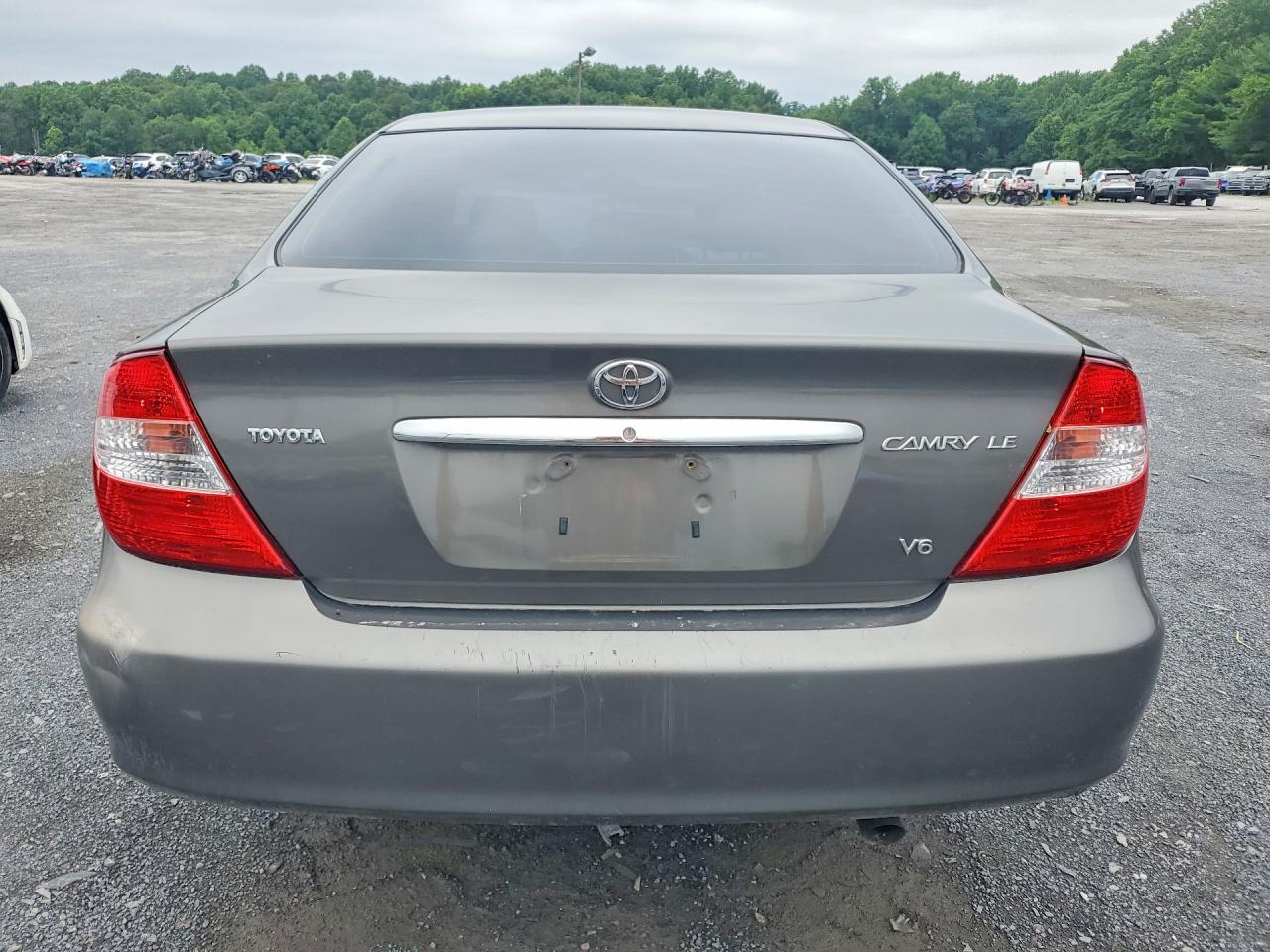 2004 Toyota Camry Le V6 Gray vin: 4T1BF30K94U586363