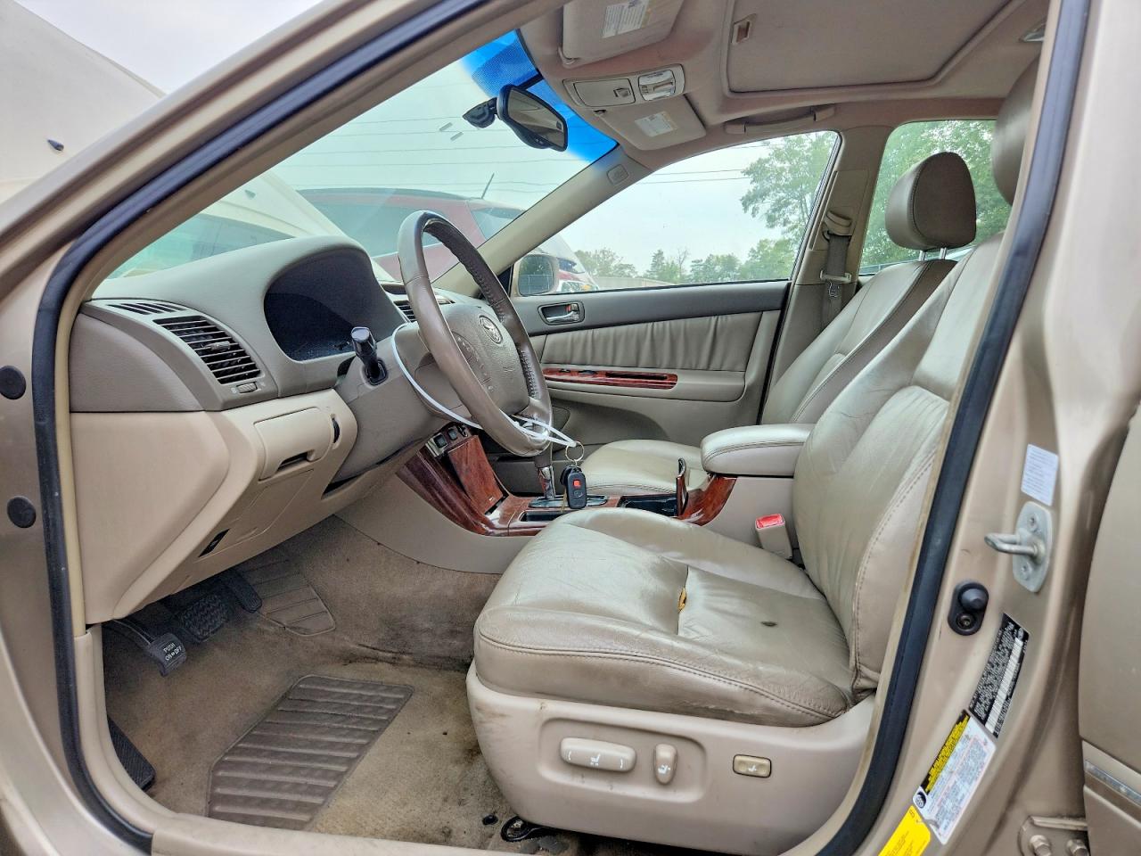2005 Toyota Camry Xle V6 Желто-коричневый vin: 4T1BF30K95U090755