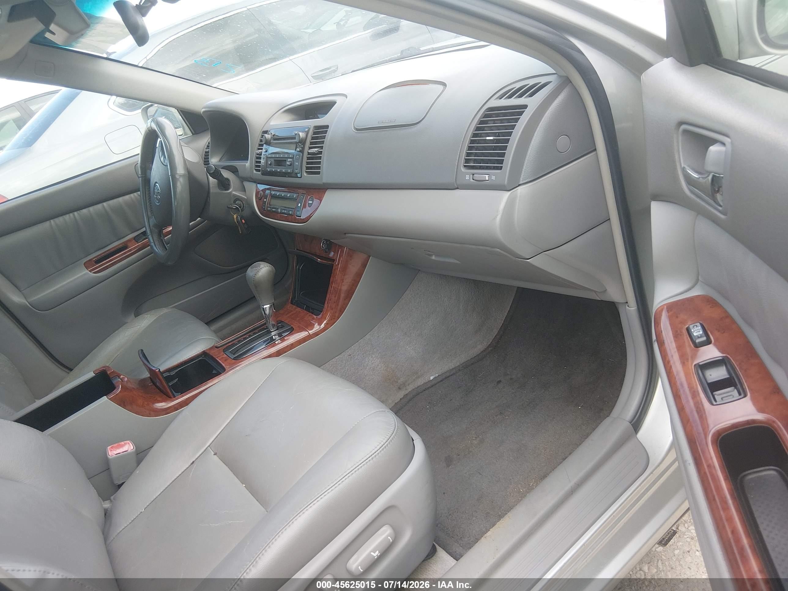 2005 Toyota Camry Xle V6 Gray vin: 4T1BF30K95U093512