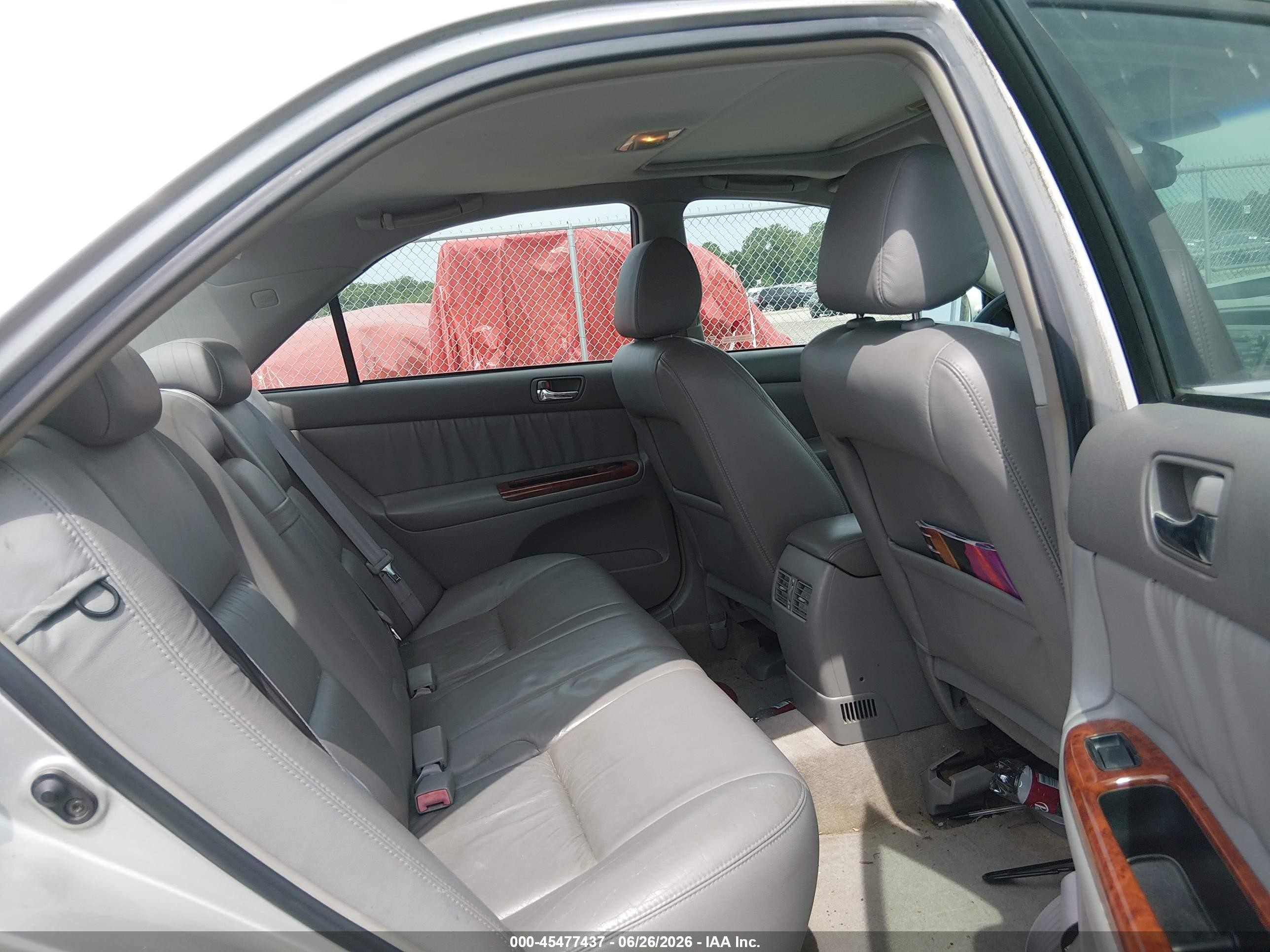 2003 Toyota Camry Xle V6 Silver vin: 4T1BF30KX3U042825