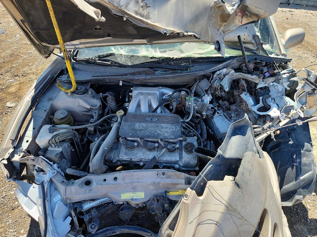 2003 Toyota Camry Le V6 Tan vin: 4T1BF30KX3U547943