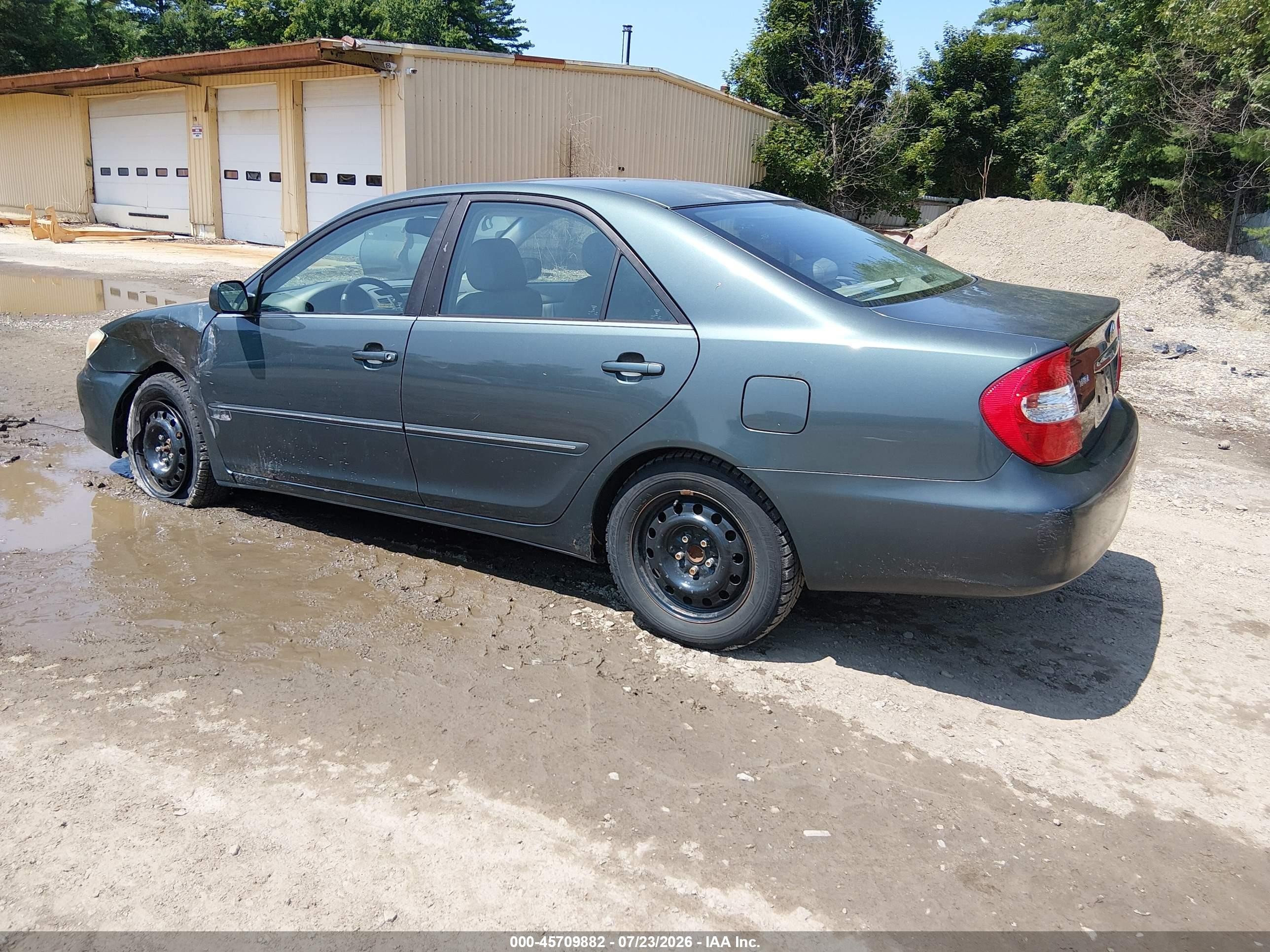 2004 Toyota Camry Xle V6 Green vin: 4T1BF30KX4U069394