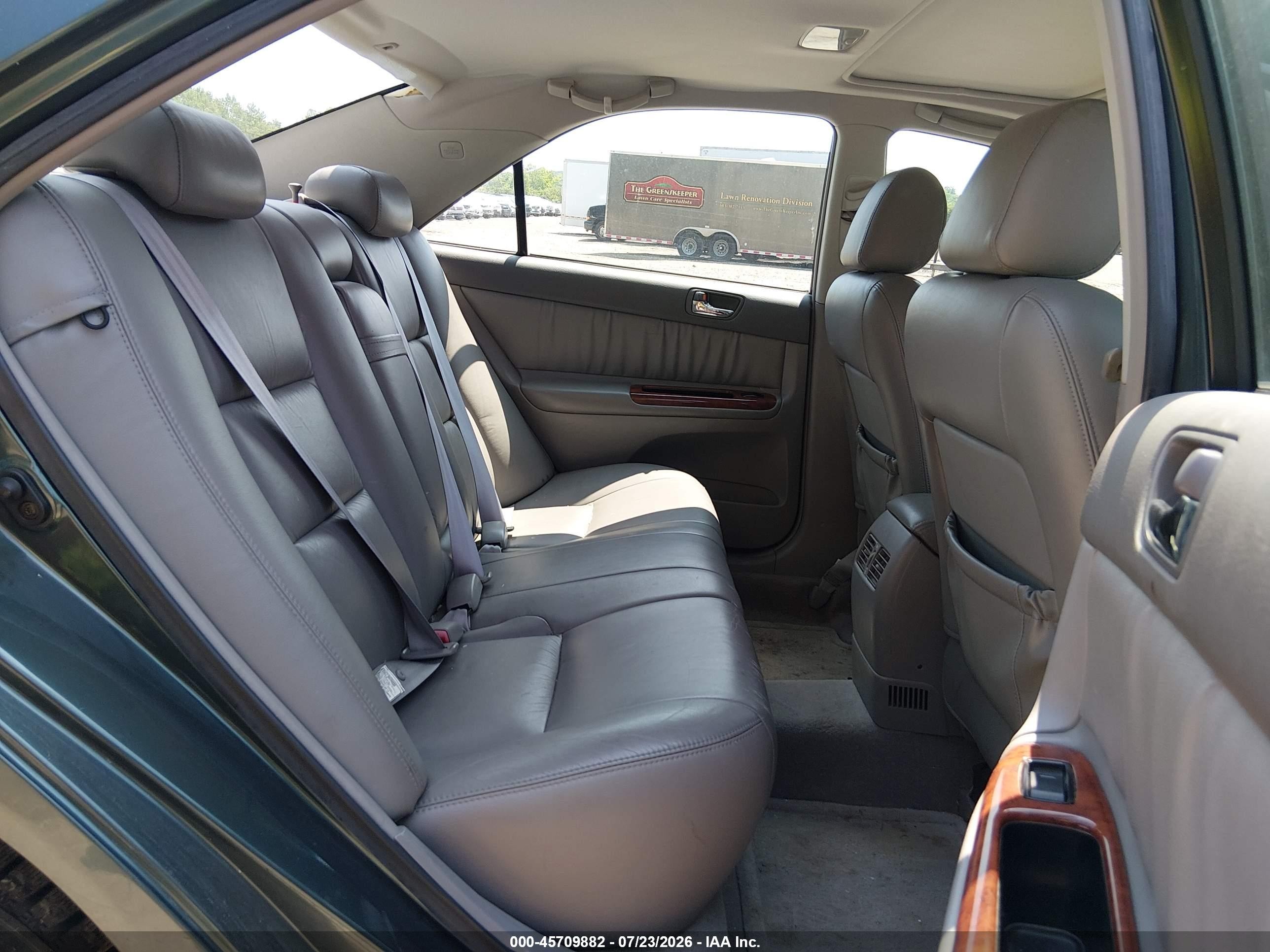 2004 Toyota Camry Xle V6 Green vin: 4T1BF30KX4U069394