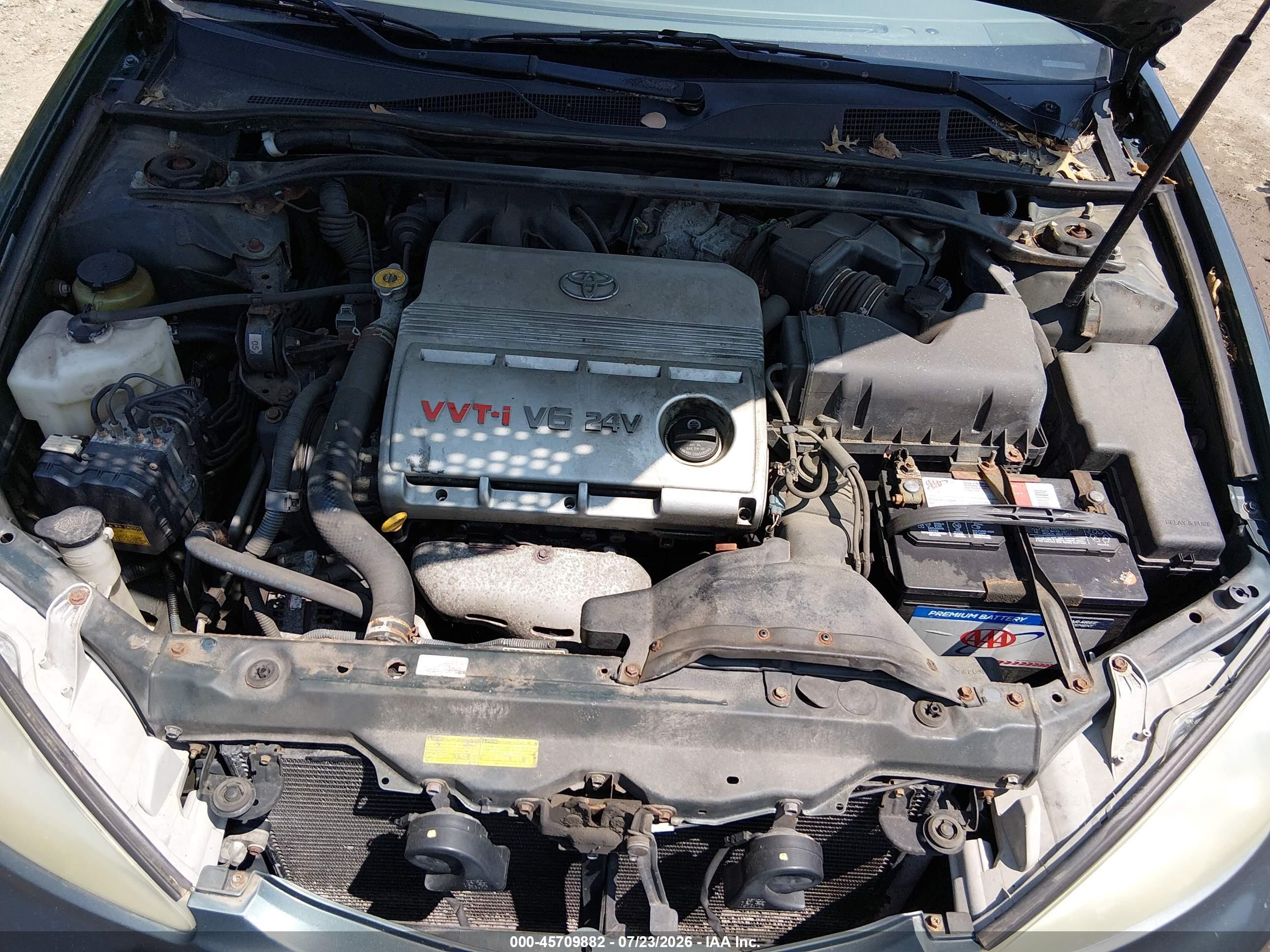 2004 Toyota Camry Xle V6 Green vin: 4T1BF30KX4U069394
