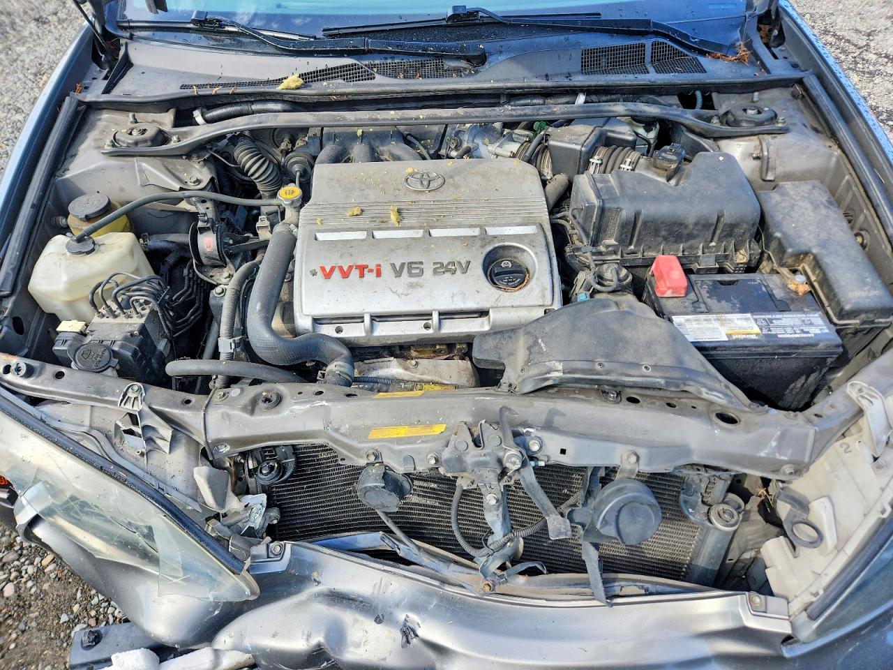 2004 Toyota Camry Xle V6 Серый vin: 4T1BF30KX4U586470