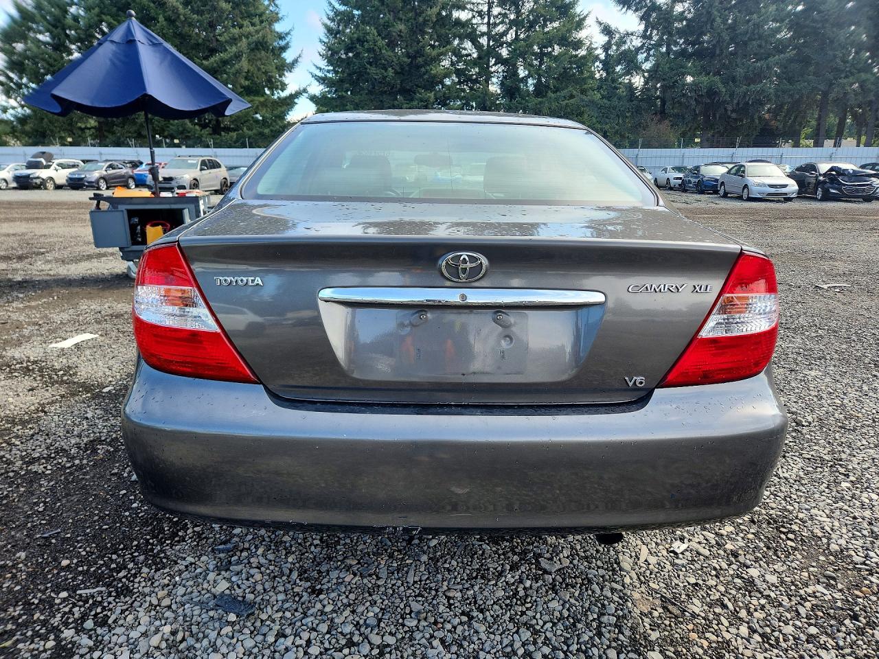 2004 Toyota Camry Xle V6 Серый vin: 4T1BF30KX4U586470
