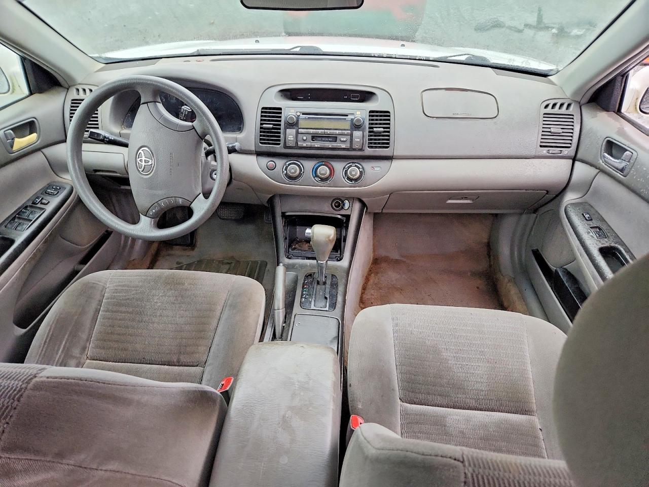 2005 Toyota Camry Le V6 White vin: 4T1BF30KX5U082177