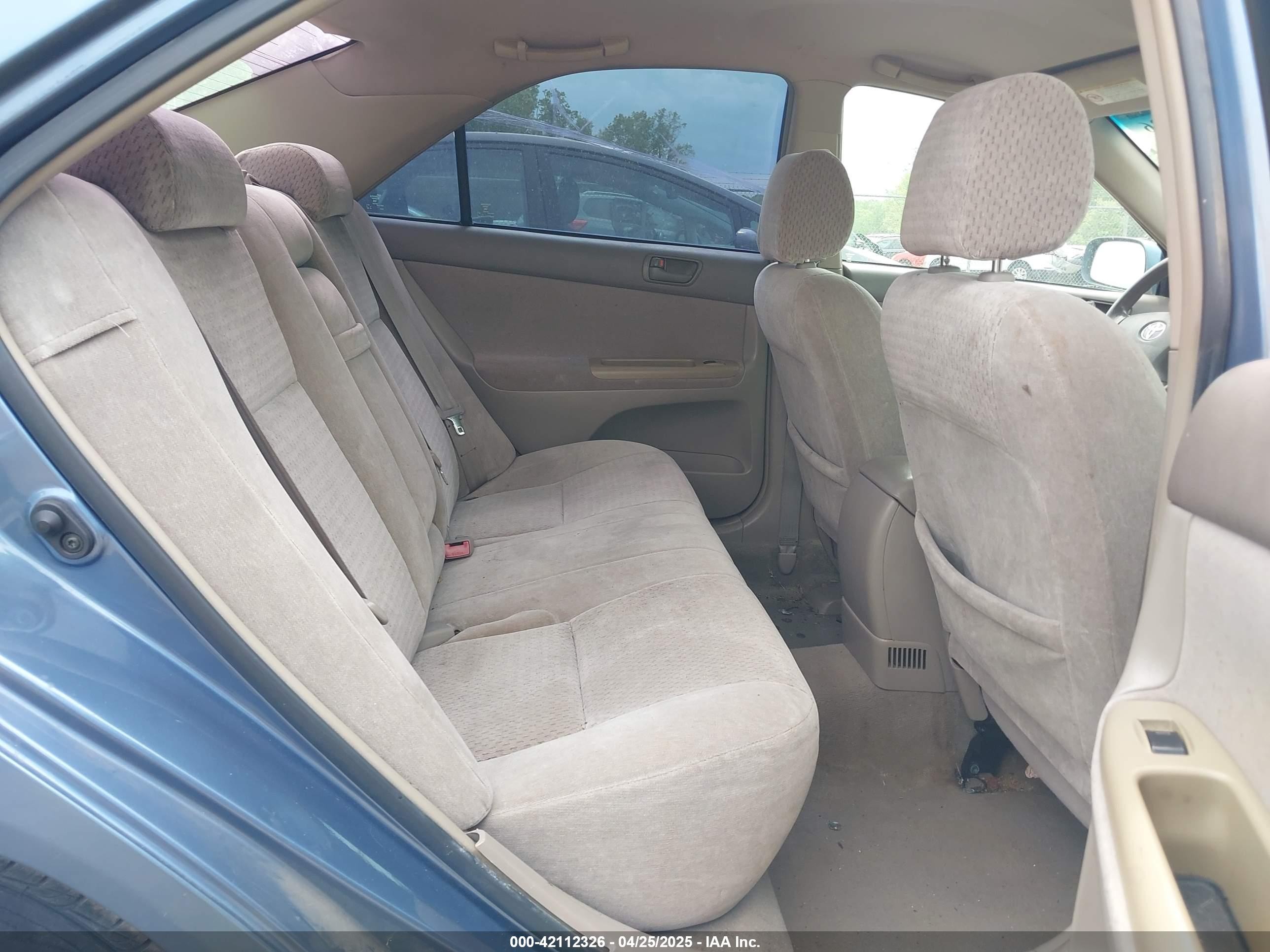 2002 Toyota Camry Le V6 Light Blue vin: 4T1BF32K02U518382