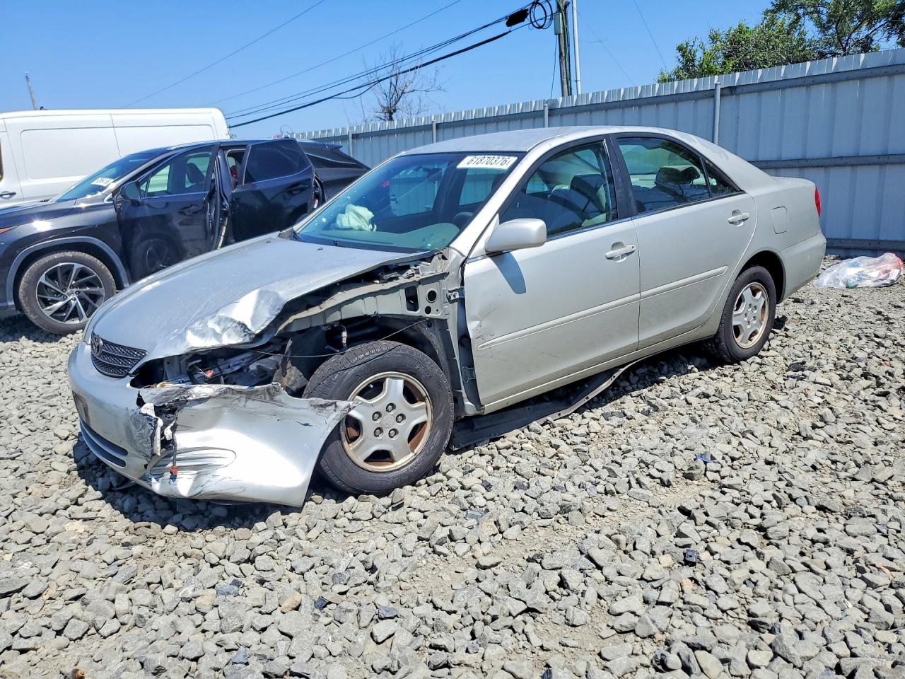 2003 Toyota Camry Le V6 Серебряный vin: 4T1BF32K03U547107