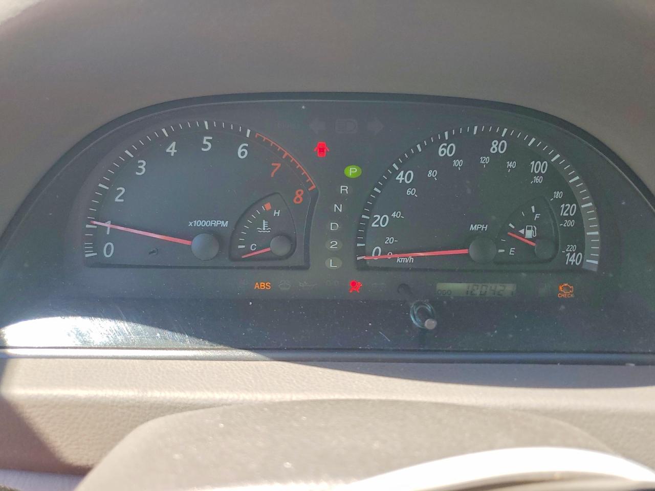 2003 Toyota Camry Le V6 Silver vin: 4T1BF32K03U547107
