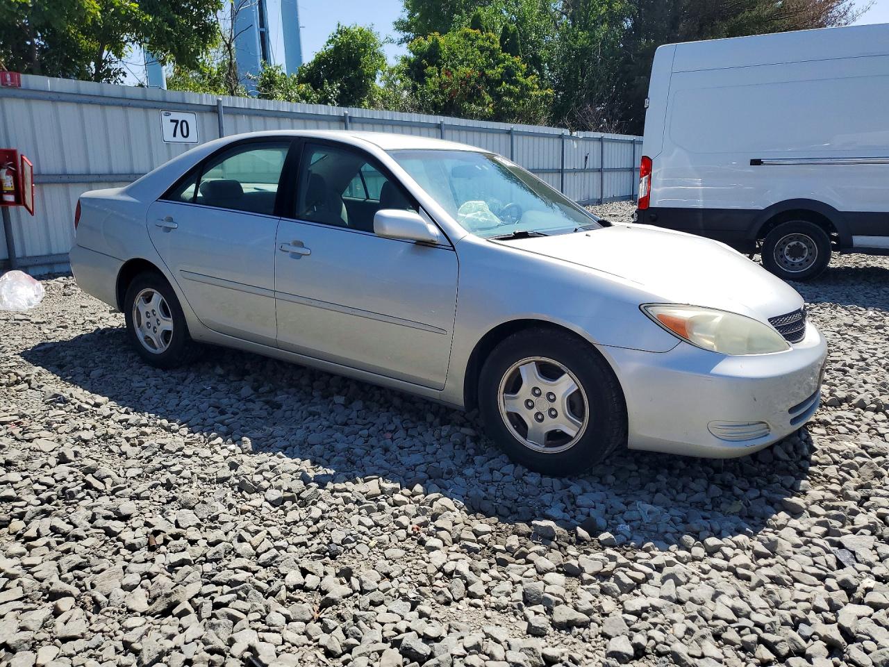 2003 Toyota Camry Le V6 Silver vin: 4T1BF32K03U547107
