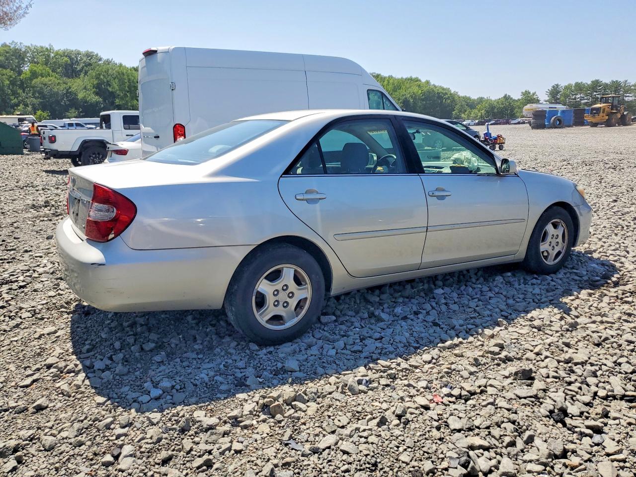 2003 Toyota Camry Le V6 Silver vin: 4T1BF32K03U547107