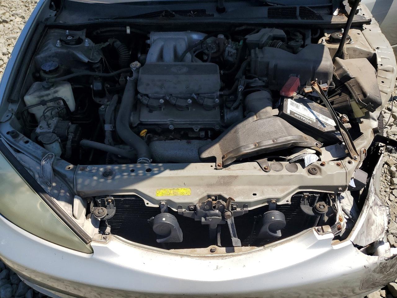 2003 Toyota Camry Le V6 Silver vin: 4T1BF32K03U547107
