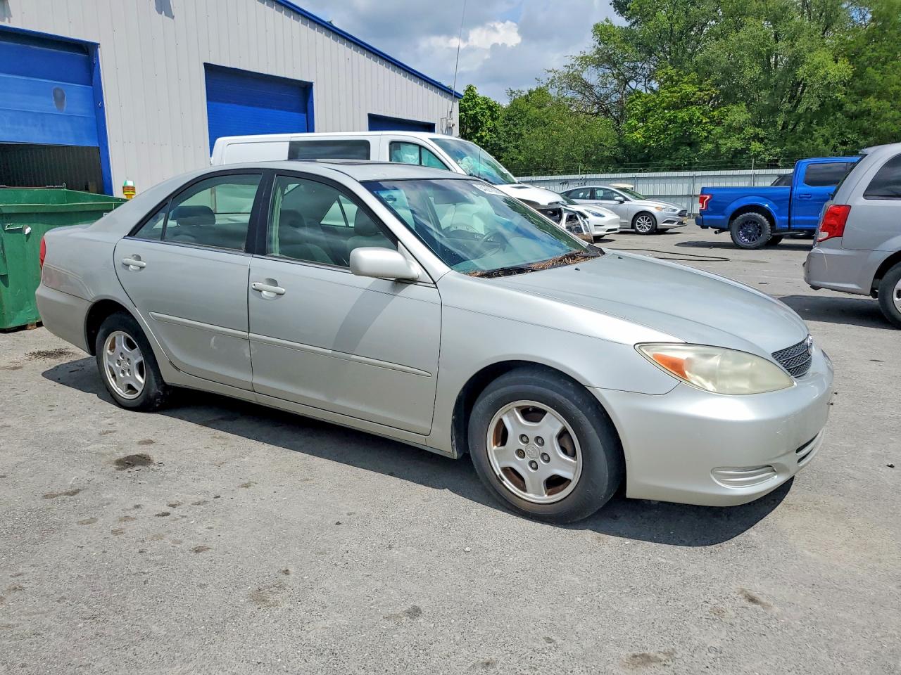 2003 Toyota Camry Le/xle/se Silver vin: 4T1BF32K03U548273