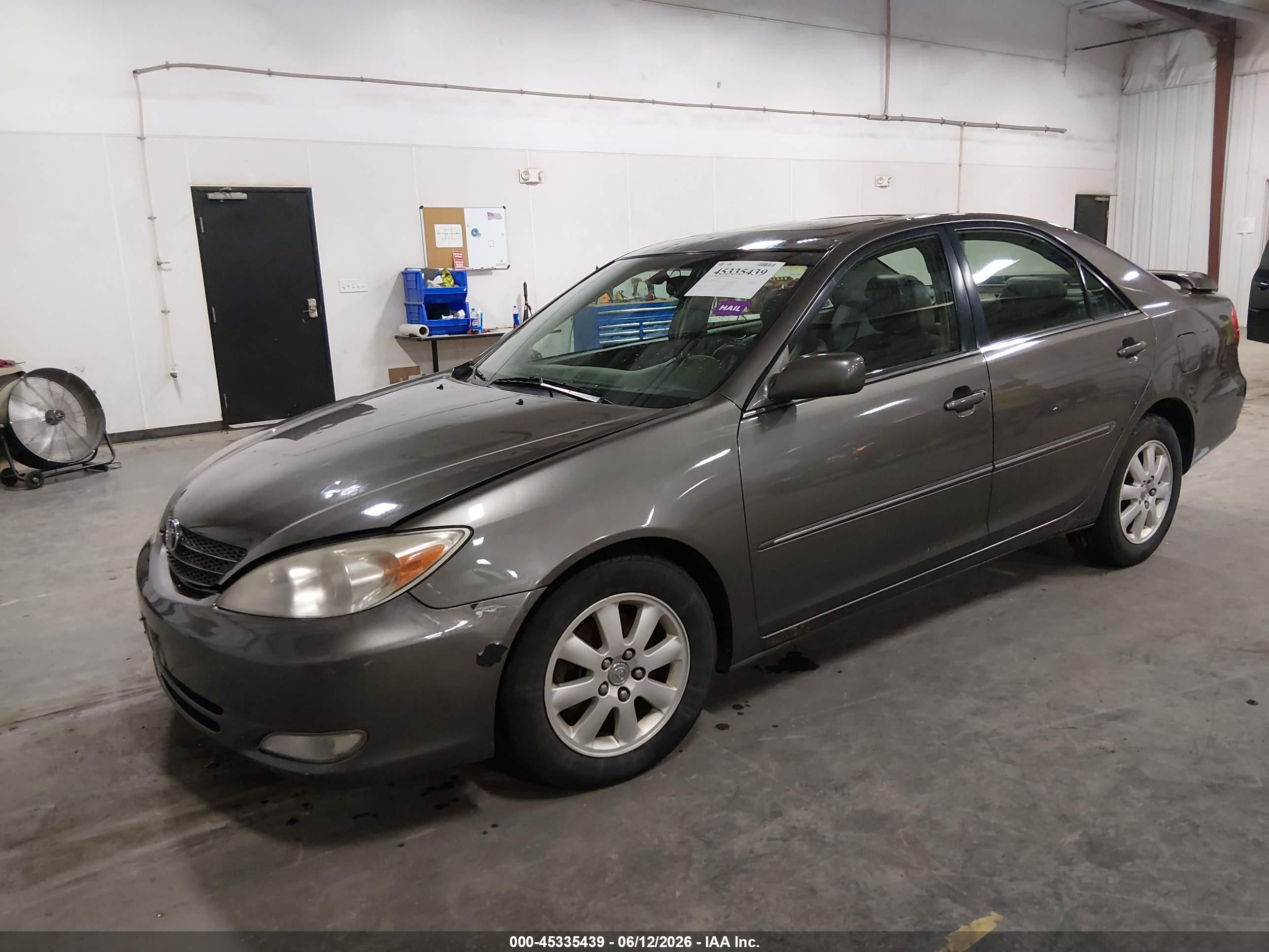 2003 Toyota Camry Xle V6 Gray vin: 4T1BF32K03U565784