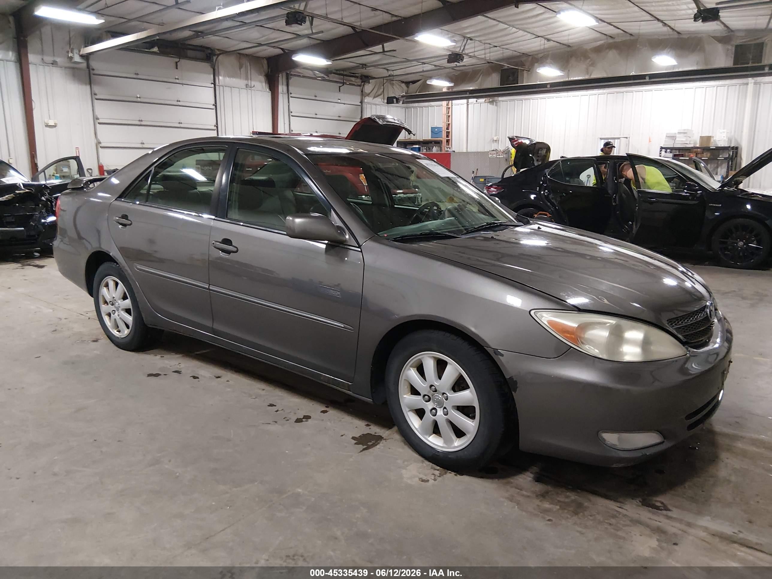 2003 Toyota Camry Xle V6 Gray vin: 4T1BF32K03U565784