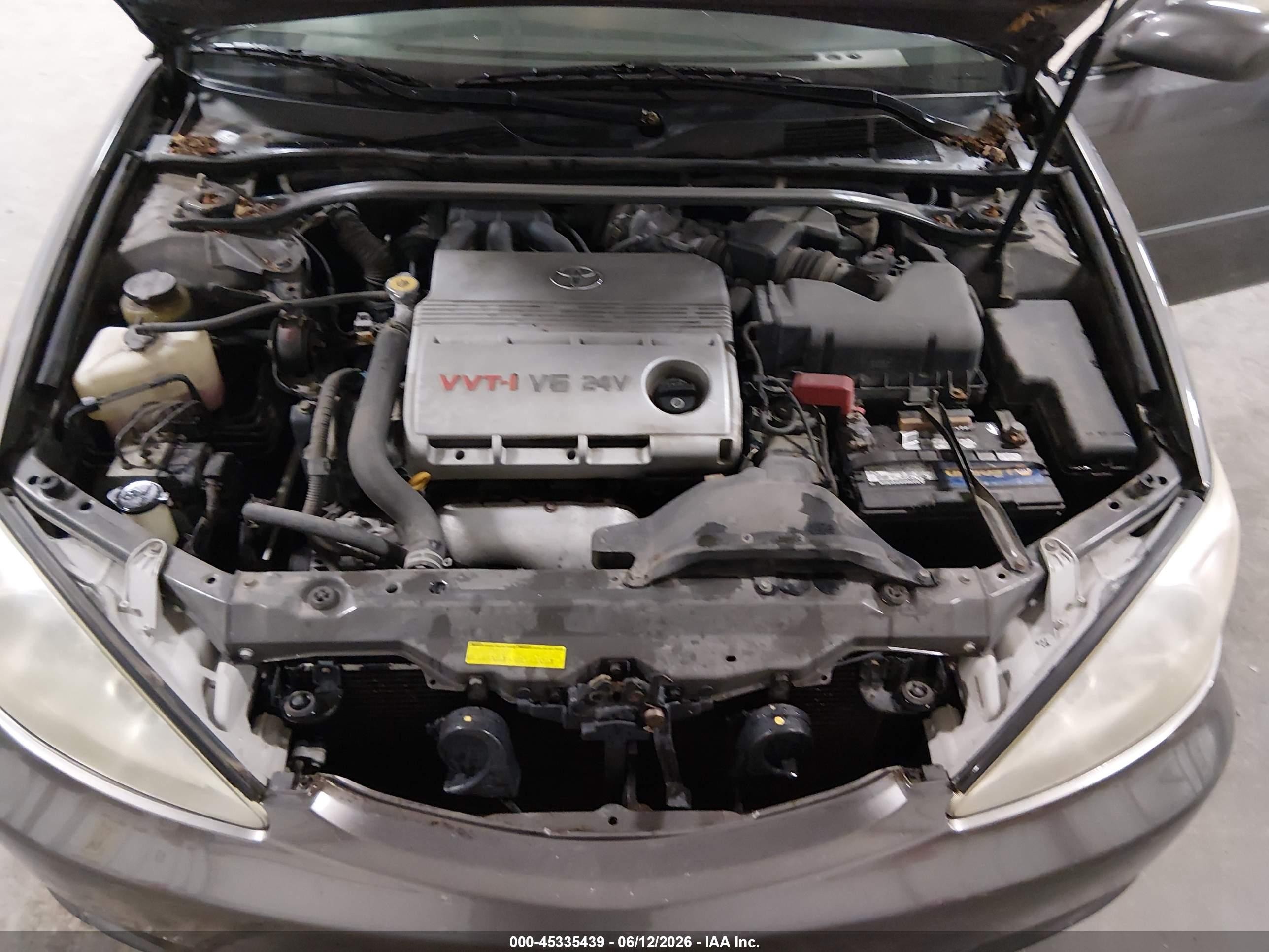 2003 Toyota Camry Xle V6 Gray vin: 4T1BF32K03U565784