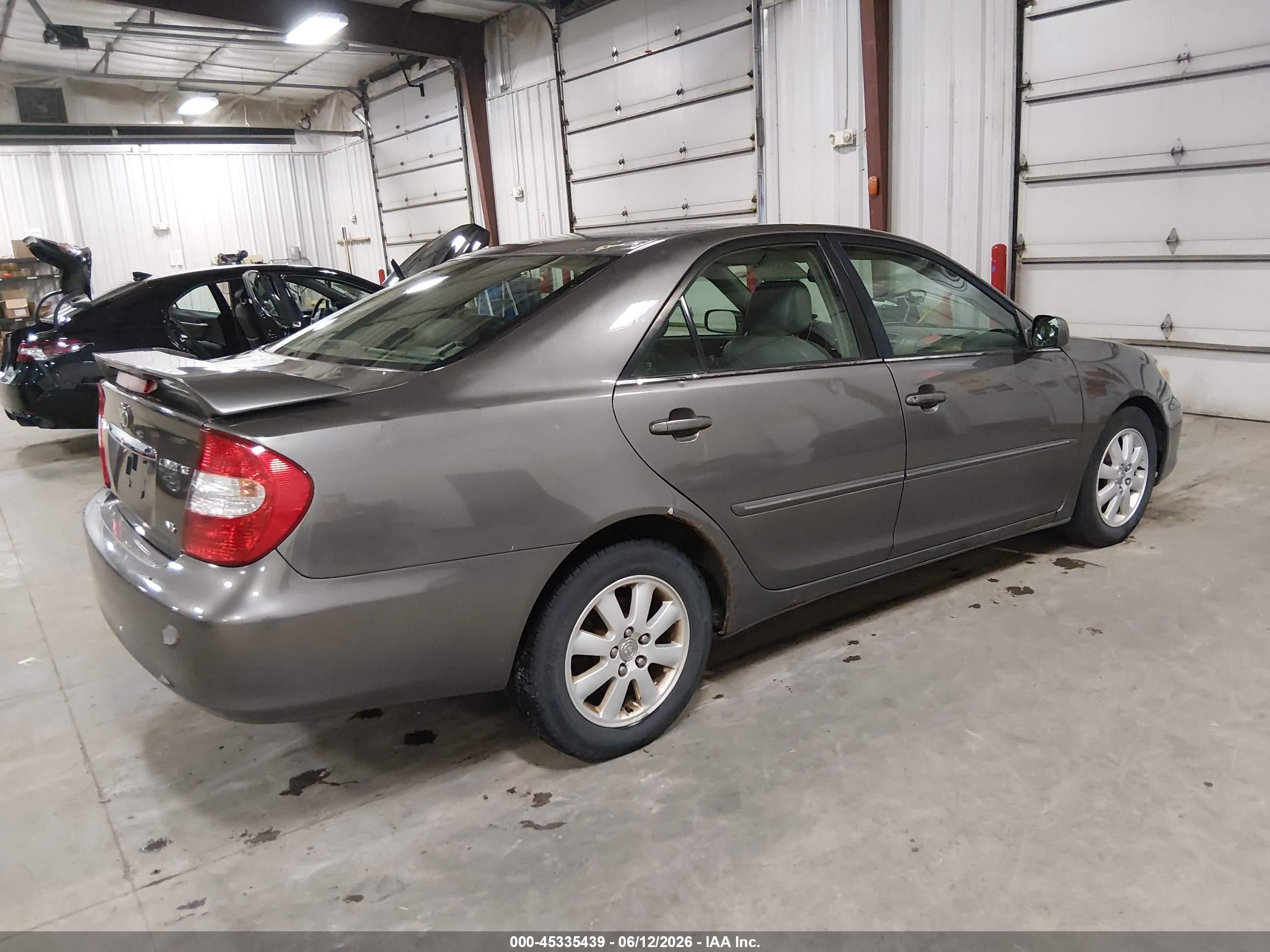 2003 Toyota Camry Xle V6 Gray vin: 4T1BF32K03U565784