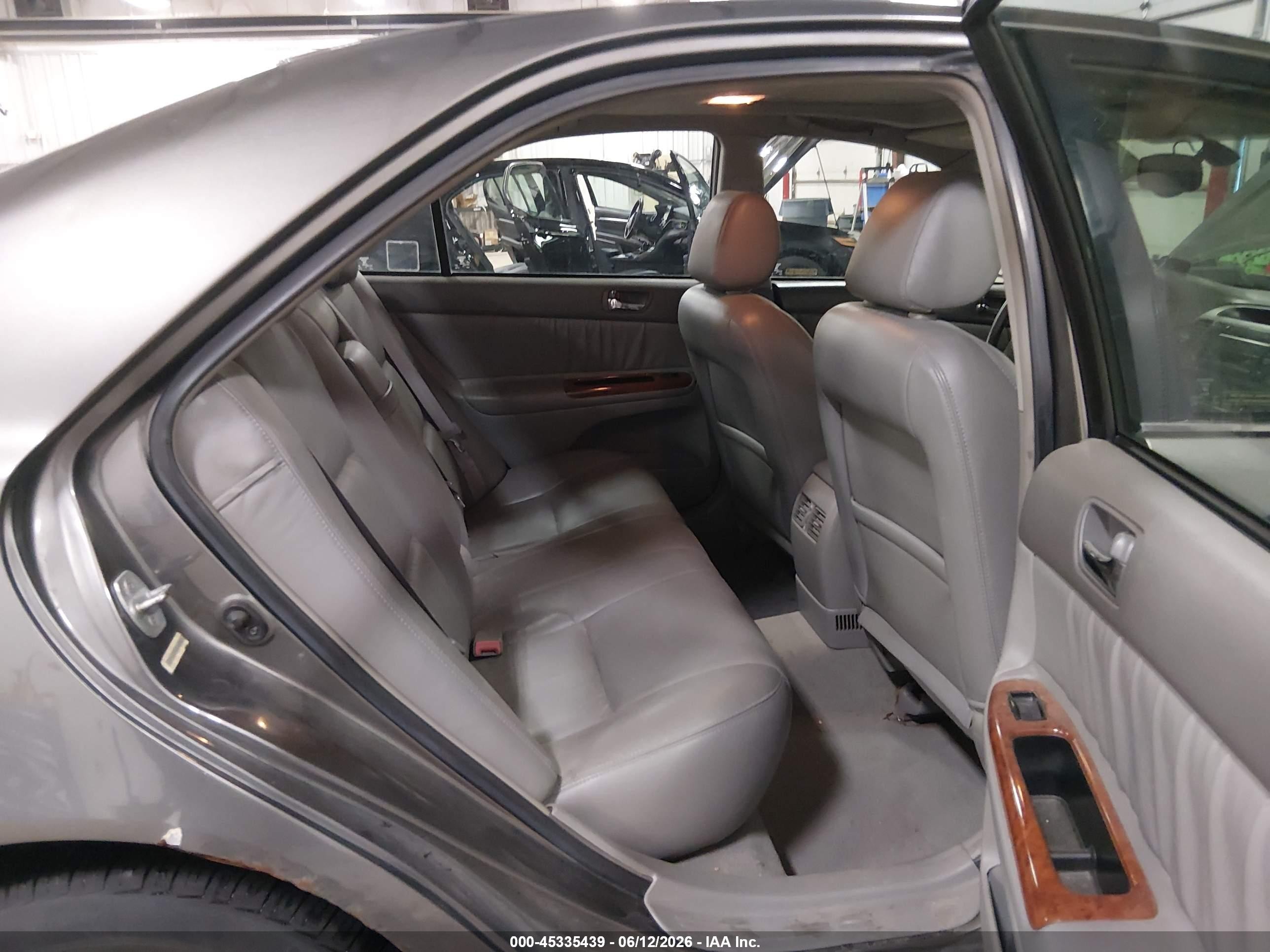 2003 Toyota Camry Xle V6 Gray vin: 4T1BF32K03U565784