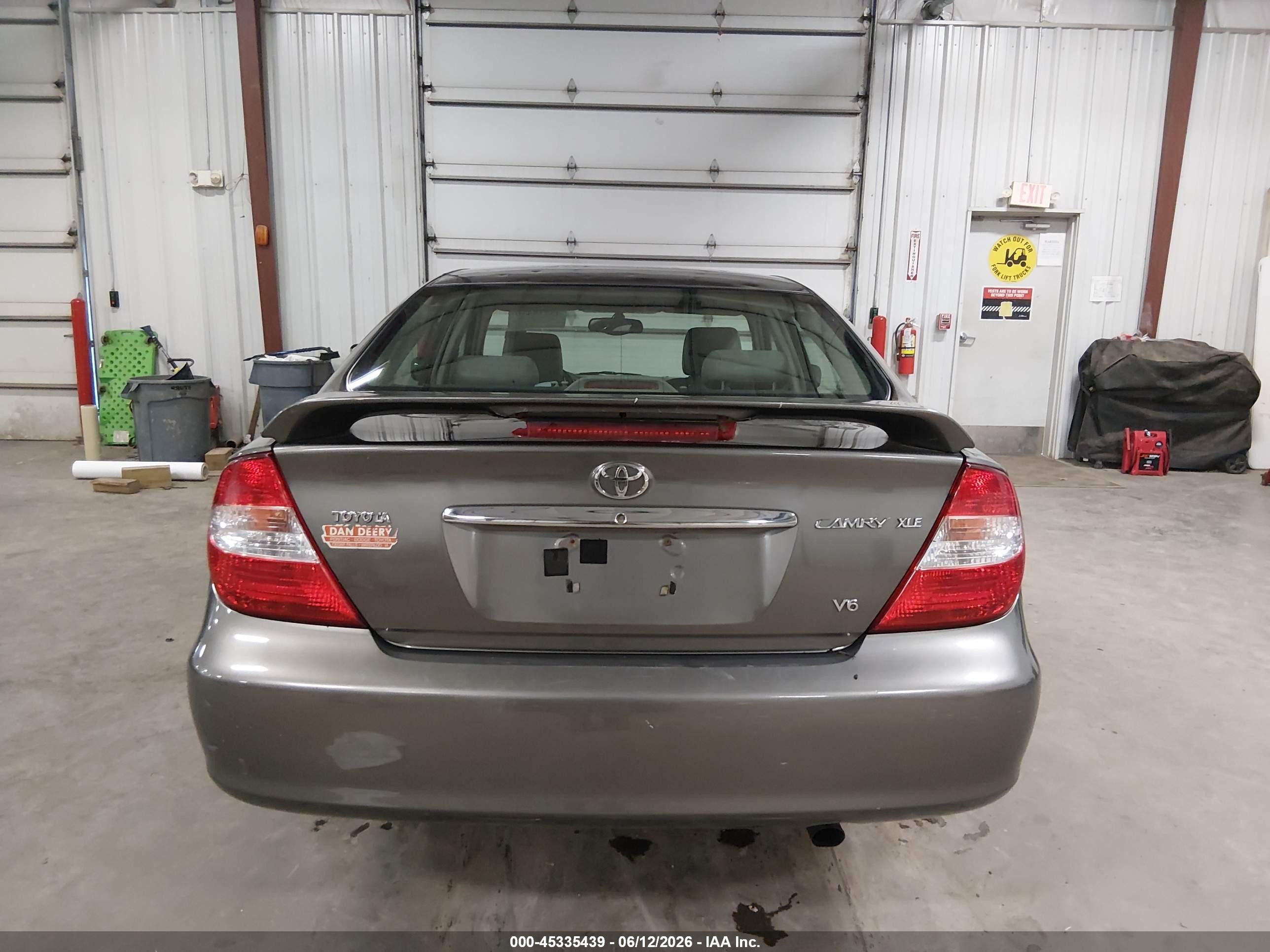 2003 Toyota Camry Xle V6 Gray vin: 4T1BF32K03U565784