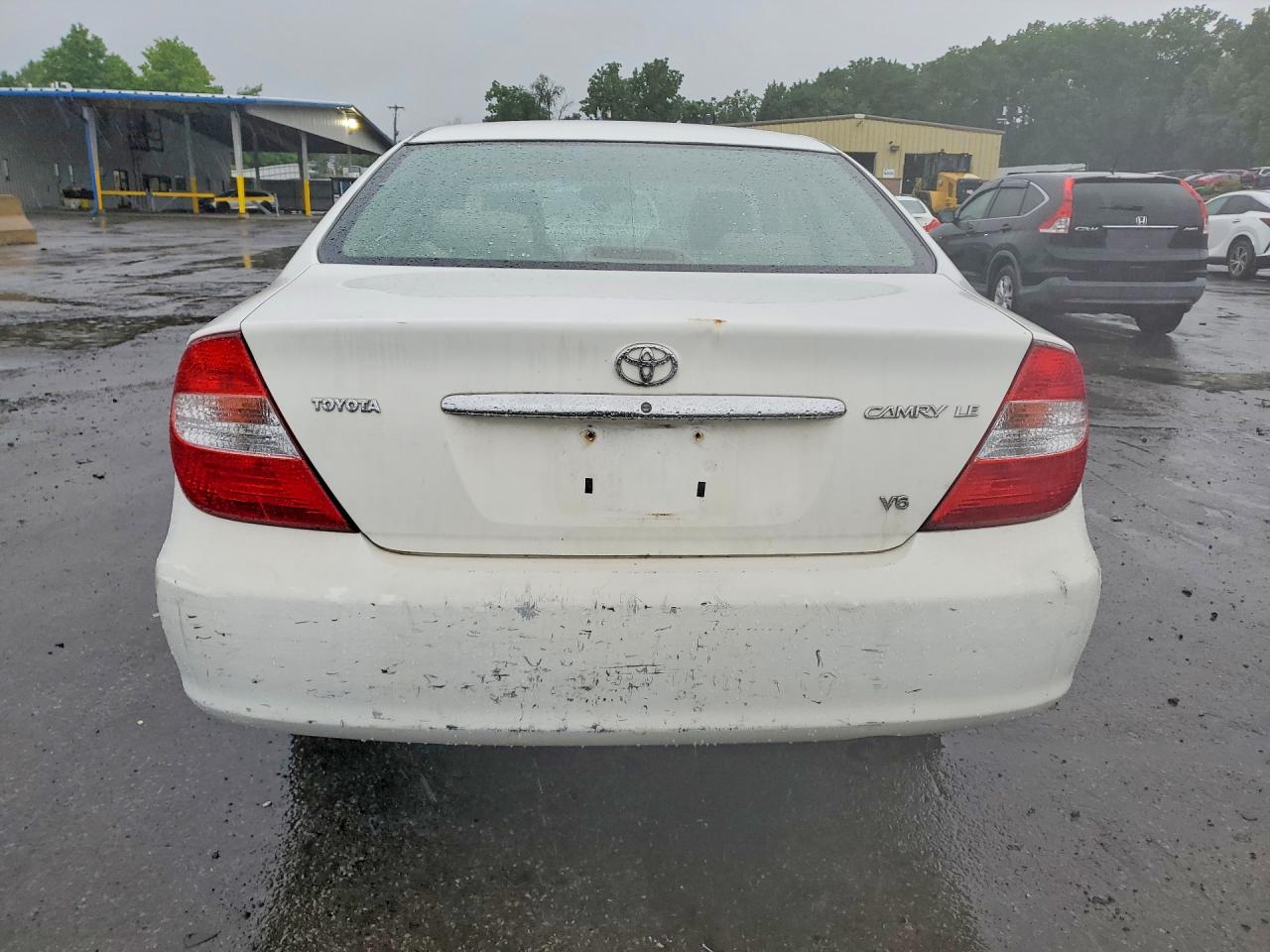 2004 Toyota Camry Le V6 Белый vin: 4T1BF32K04U080448