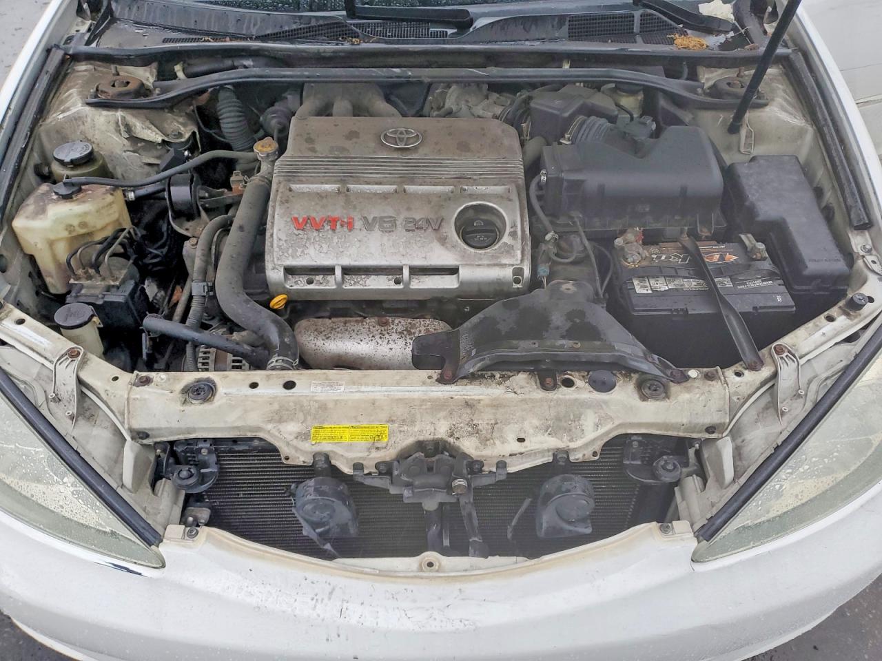 2004 Toyota Camry Le V6 Белый vin: 4T1BF32K04U080448