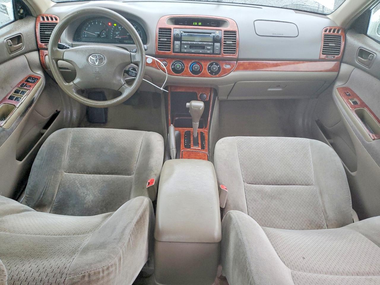 2004 Toyota Camry Le V6 Белый vin: 4T1BF32K04U080448