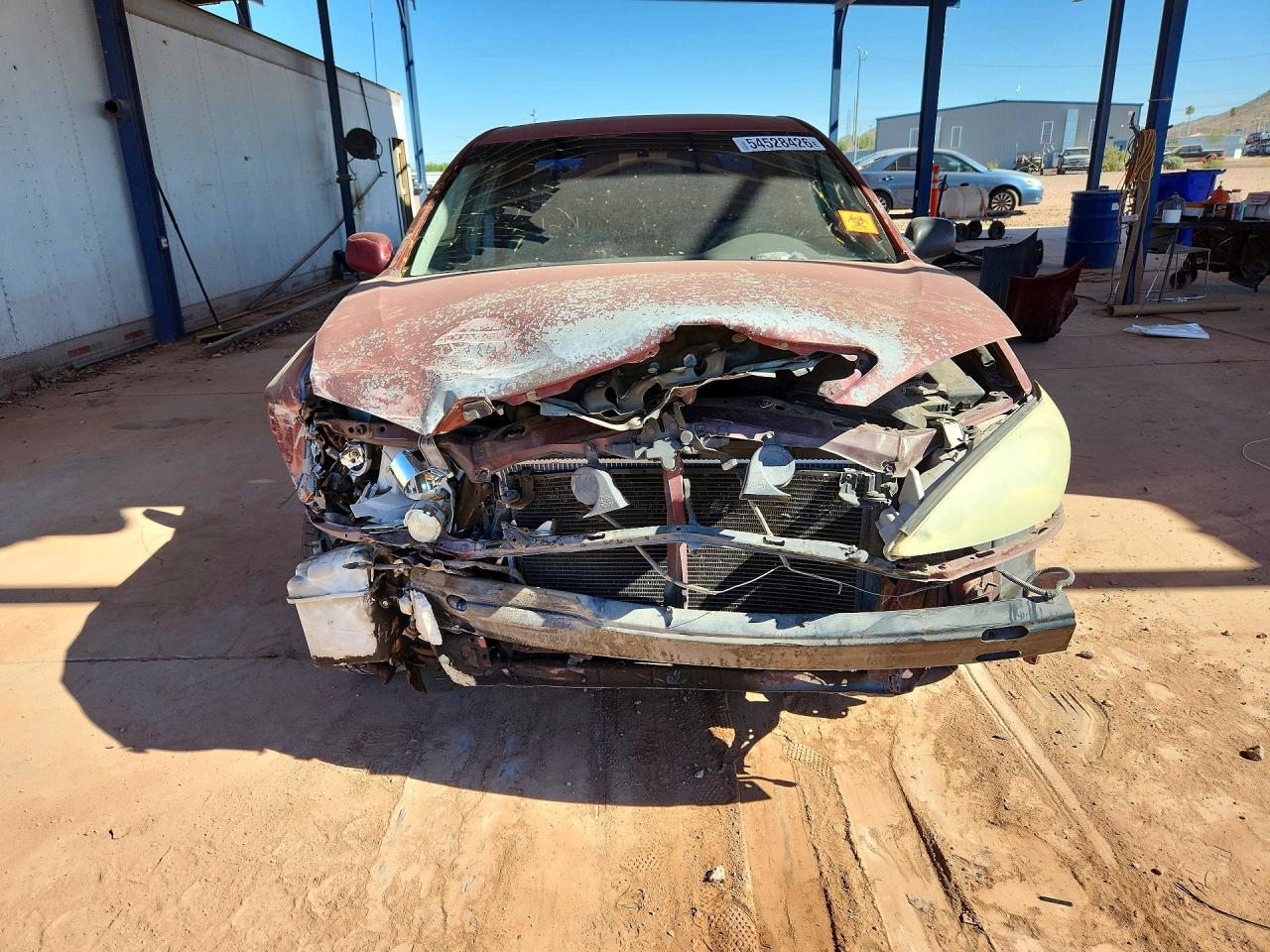 2005 Toyota Camry Le V6 Red vin: 4T1BF32K05U094982