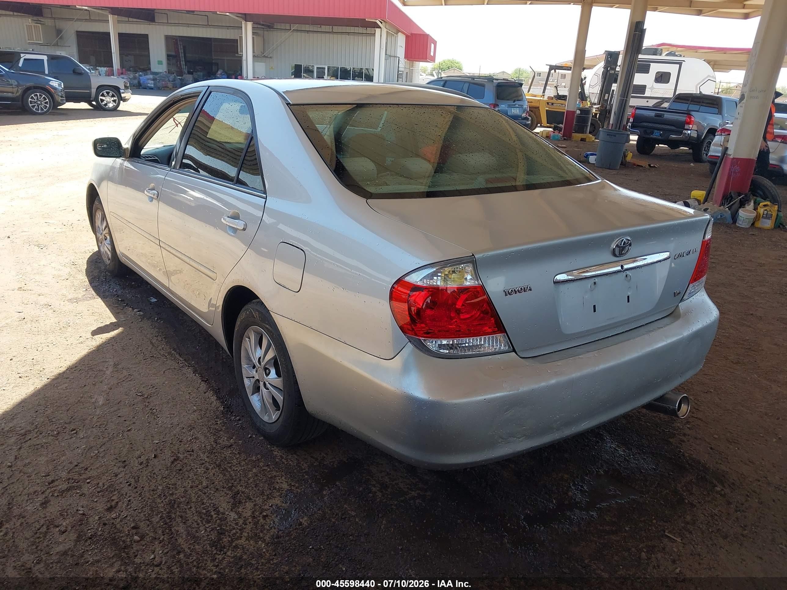 2005 Toyota Camry Le V6 Gray vin: 4T1BF32K05U099745