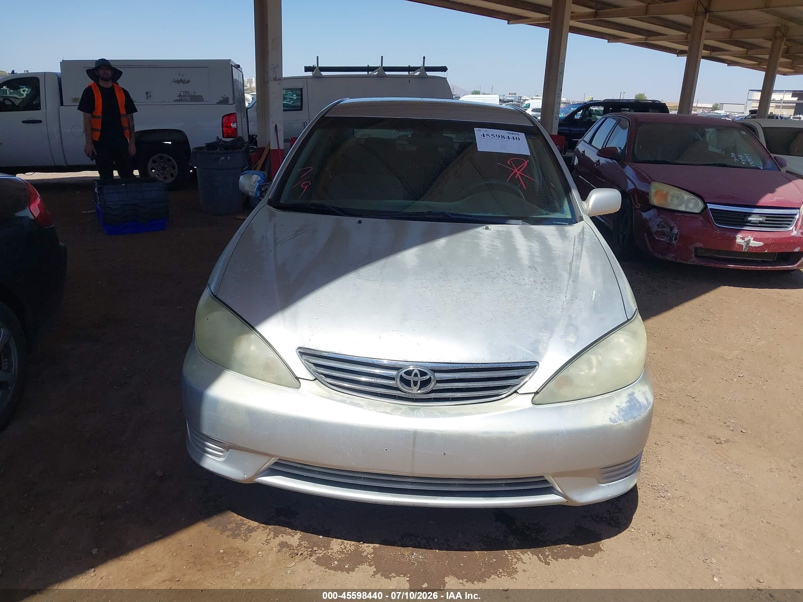 2005 Toyota Camry Le V6 Gray vin: 4T1BF32K05U099745