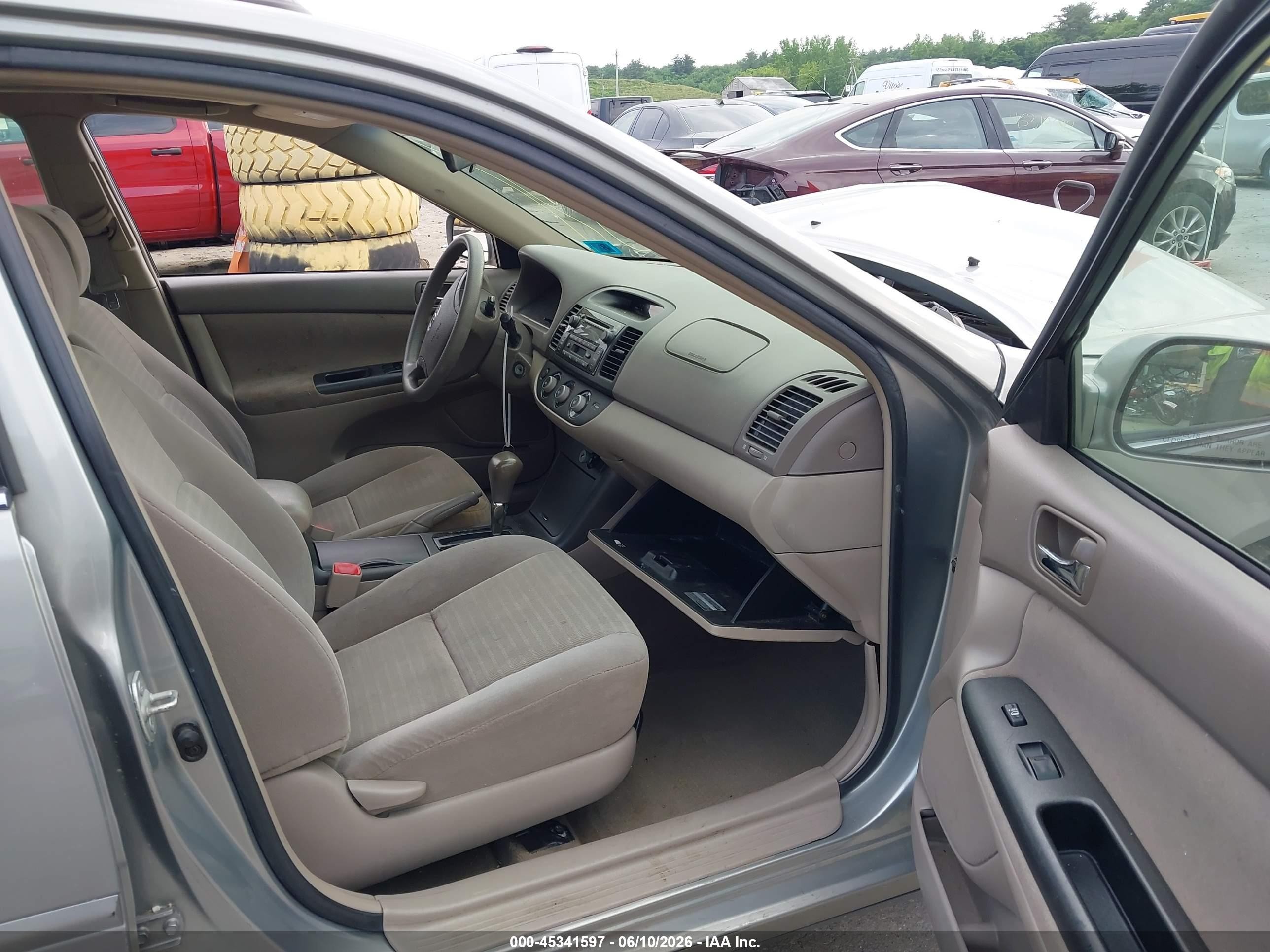 2005 Toyota Camry Le V6 Бирюзовый vin: 4T1BF32K05U610290