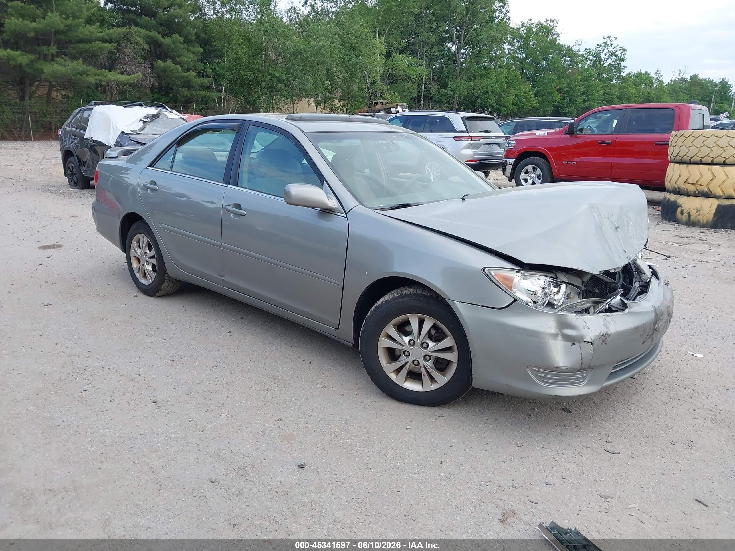 2005 Toyota Camry Le V6 Turquoise vin: 4T1BF32K05U610290