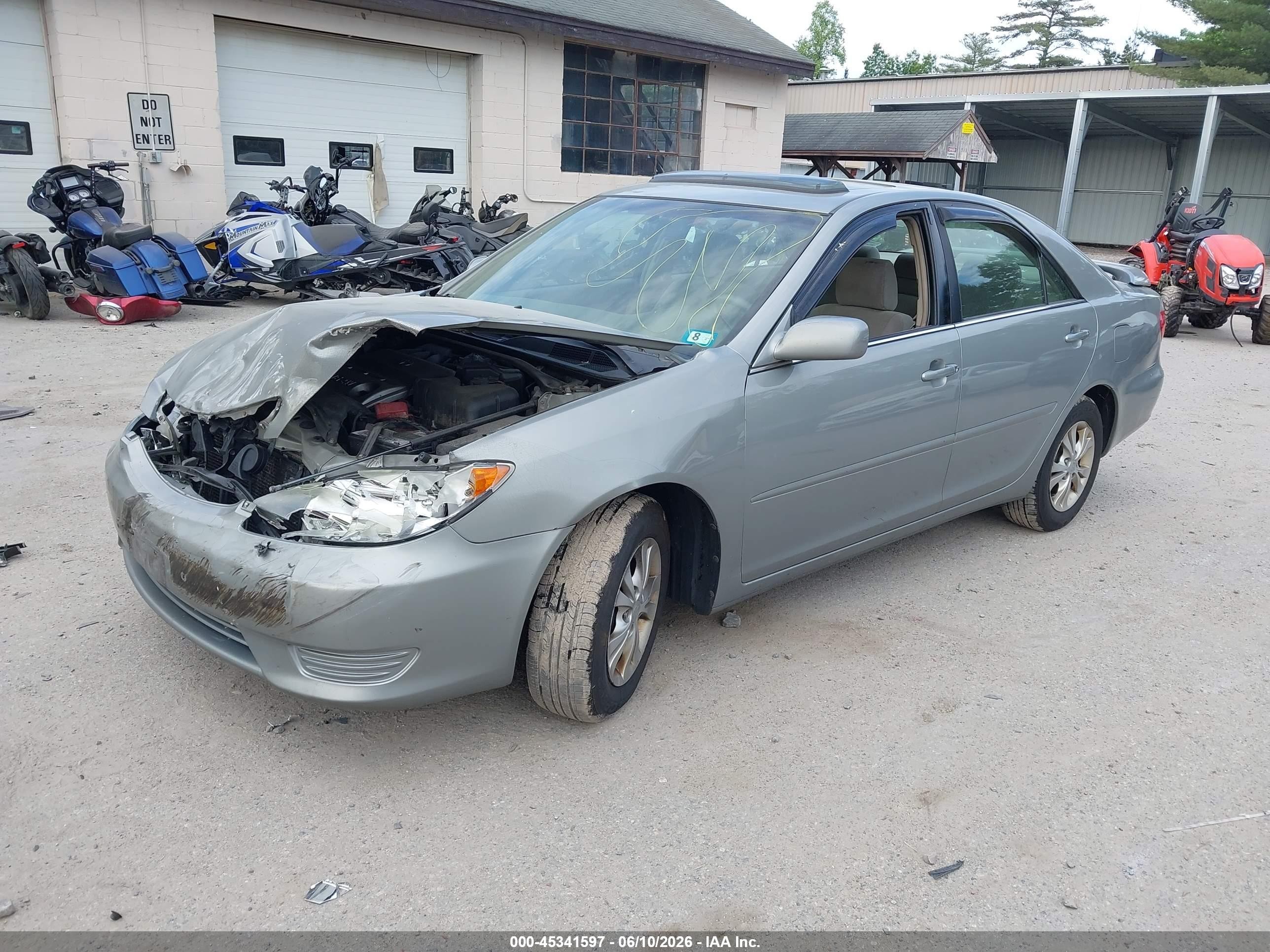 2005 Toyota Camry Le V6 Бирюзовый vin: 4T1BF32K05U610290
