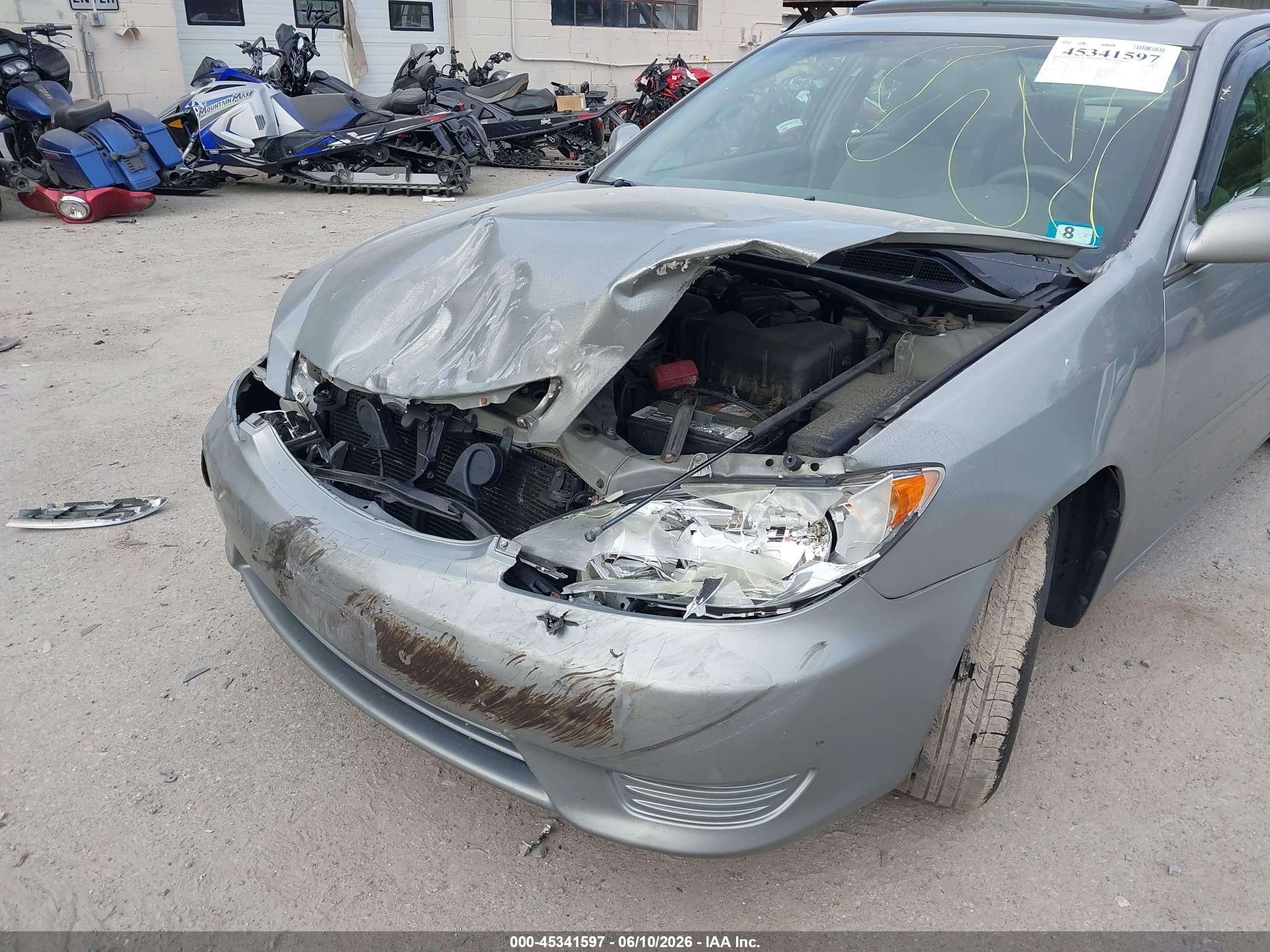 2005 Toyota Camry Le V6 Бирюзовый vin: 4T1BF32K05U610290