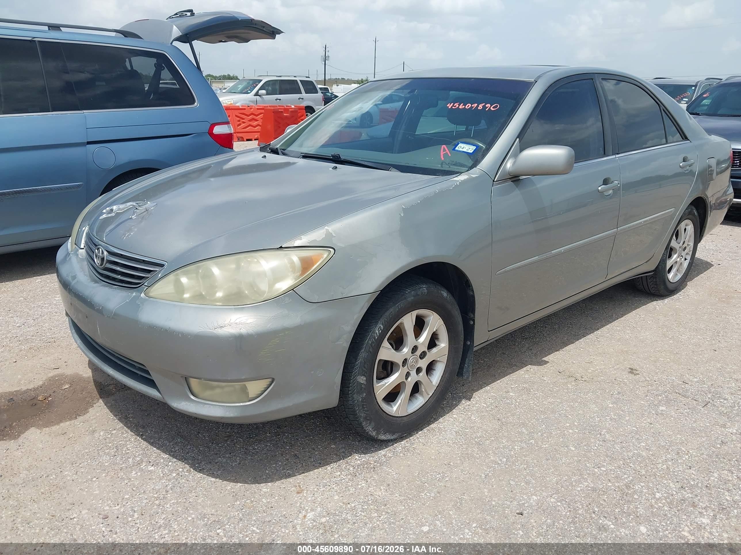2005 Toyota Camry Xle V6 Silver vin: 4T1BF32K05U614498