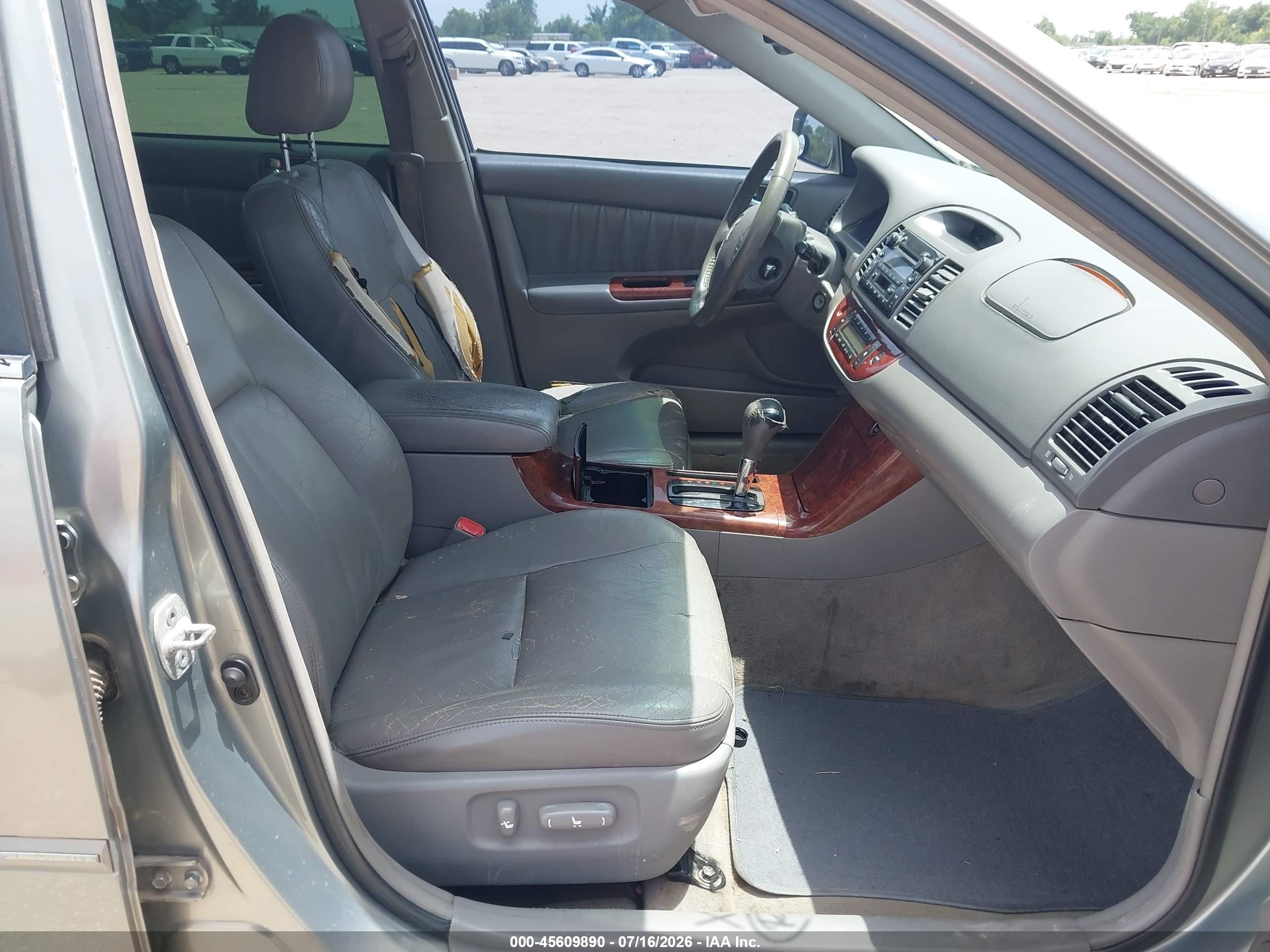 2005 Toyota Camry Xle V6 Silver vin: 4T1BF32K05U614498