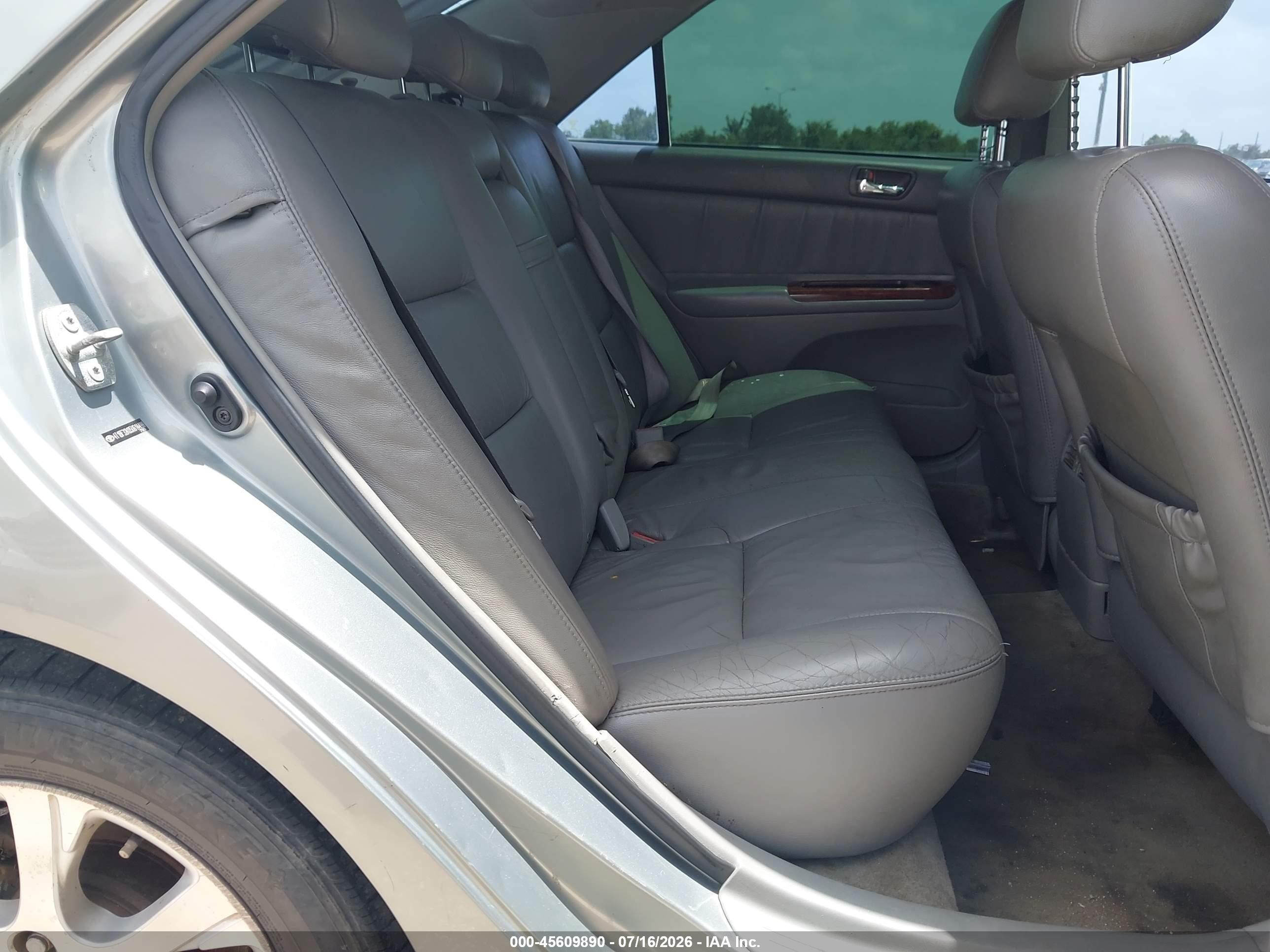 2005 Toyota Camry Xle V6 Silver vin: 4T1BF32K05U614498