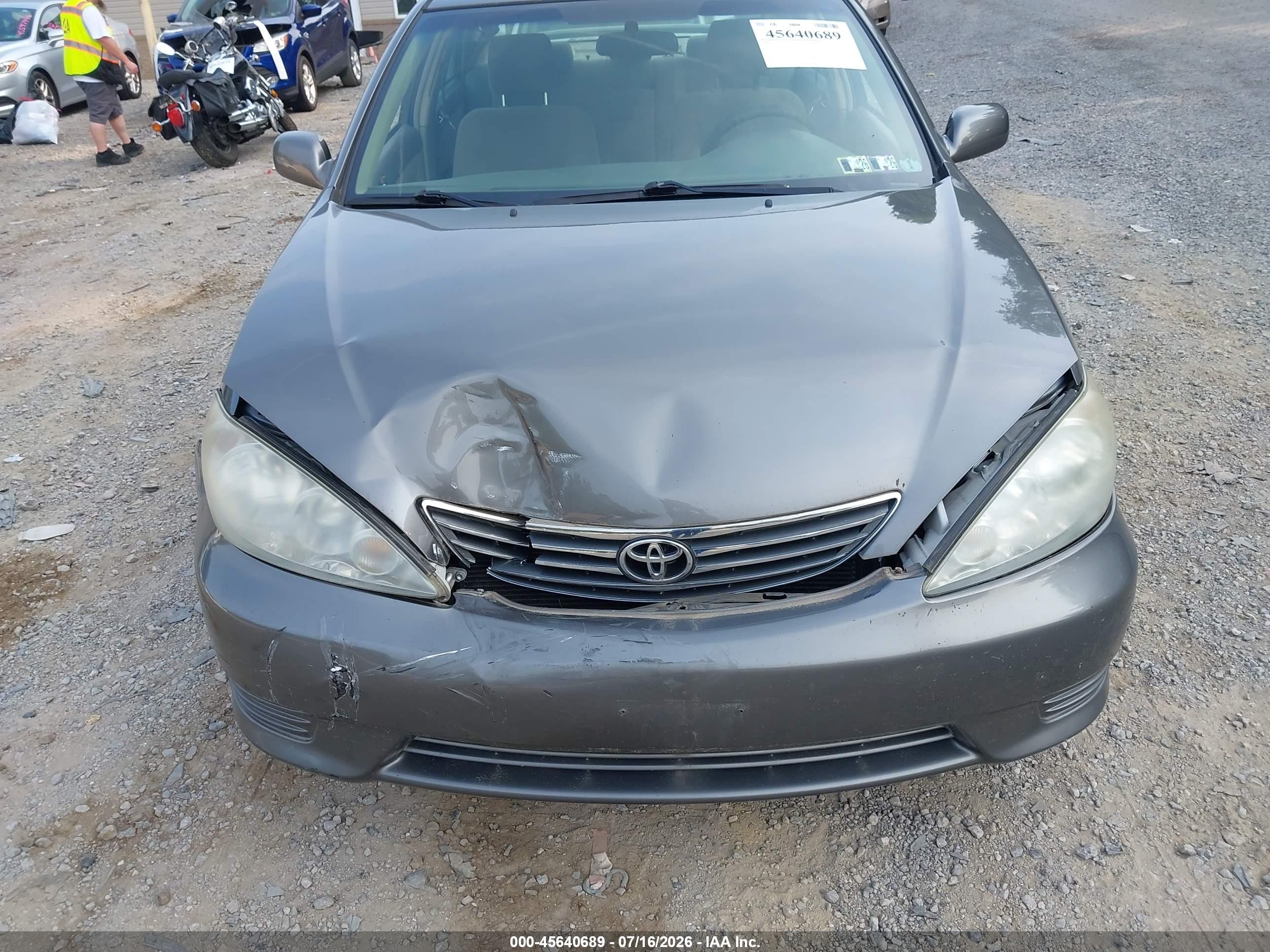 2006 Toyota Camry Le V6 Gray vin: 4T1BF32K06U635840