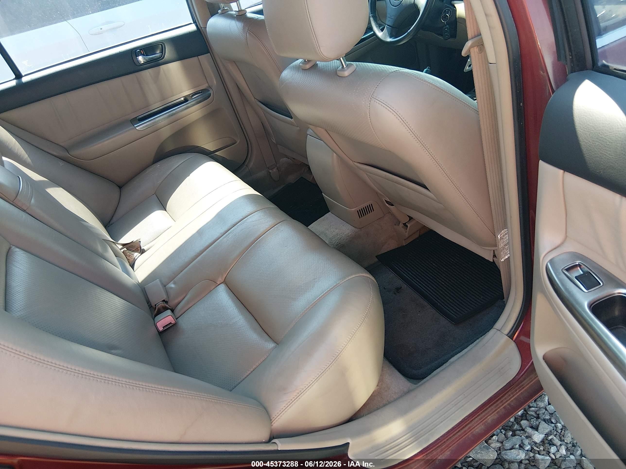 2002 Toyota Camry Se Burgundy vin: 4T1BF32K12U011541