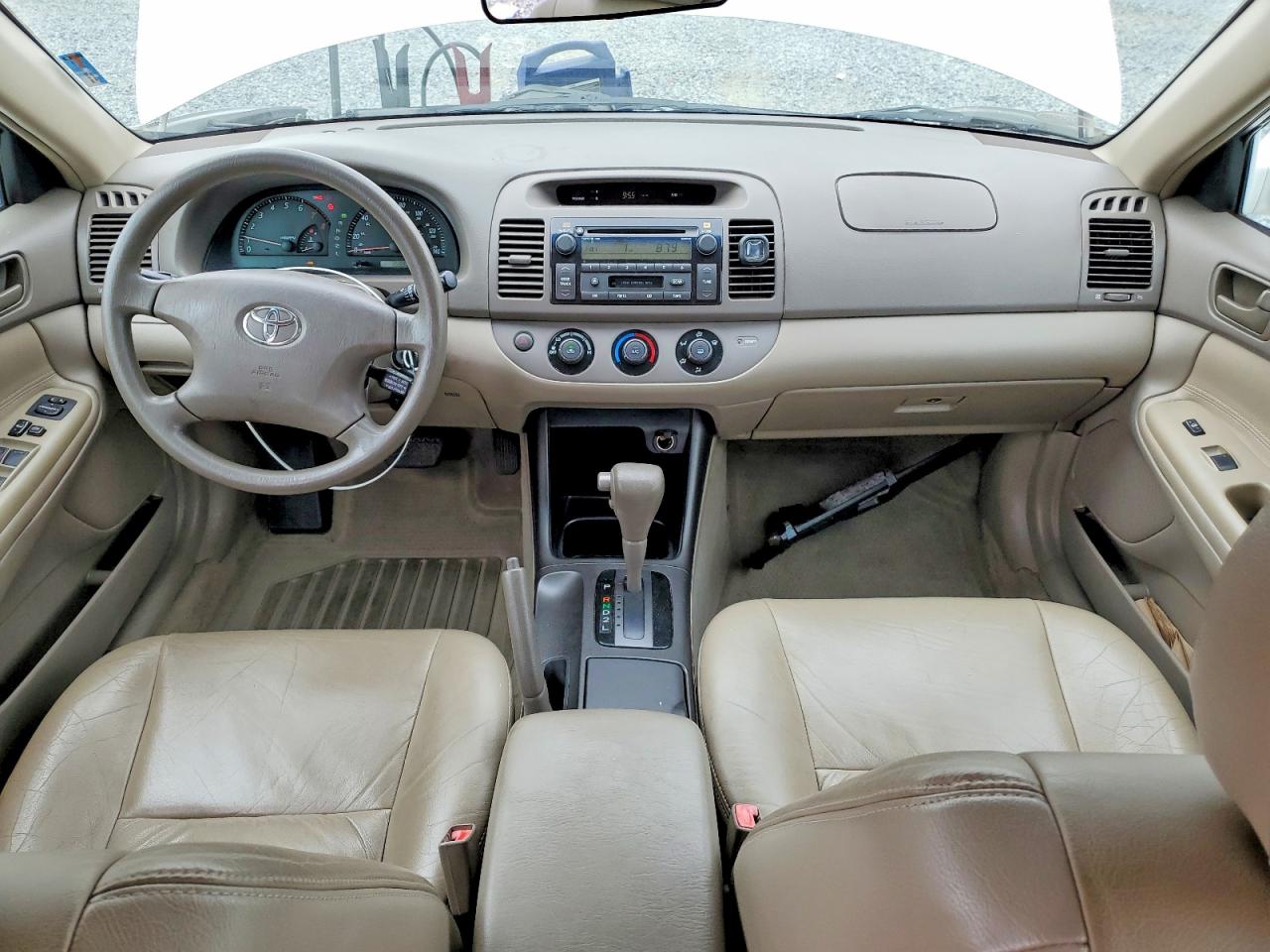 2002 Toyota Camry Le V6 White vin: 4T1BF32K12U019719